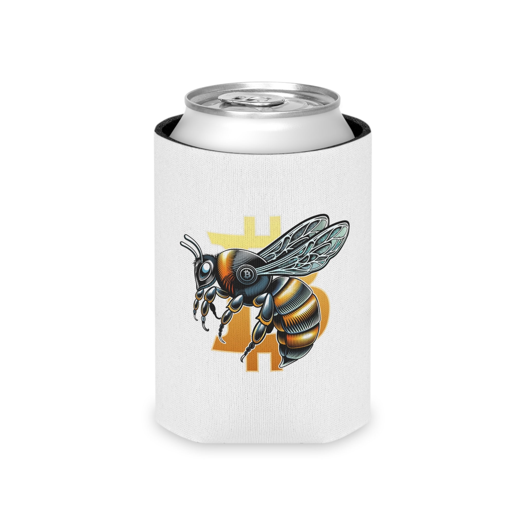 Bitcoin/Cypherhornet - Custom Logo Can Cooler | Insulated Foam Stubby Cooler | Crypto Gift 129