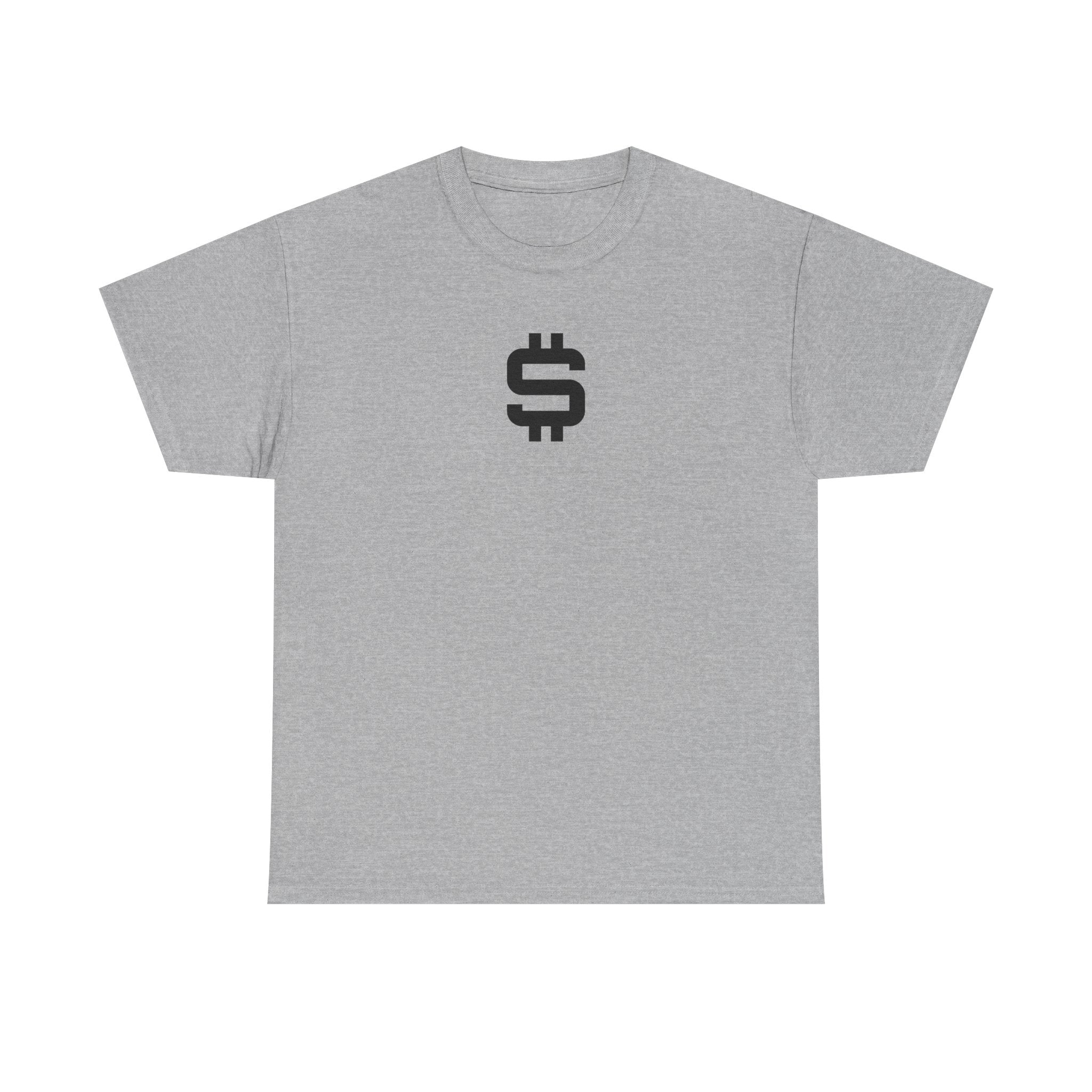 Bitcoin SATS symbol - Minimalist Graphic Tee — Futuristic Tech Typography T-Shirt | Crypto Gift