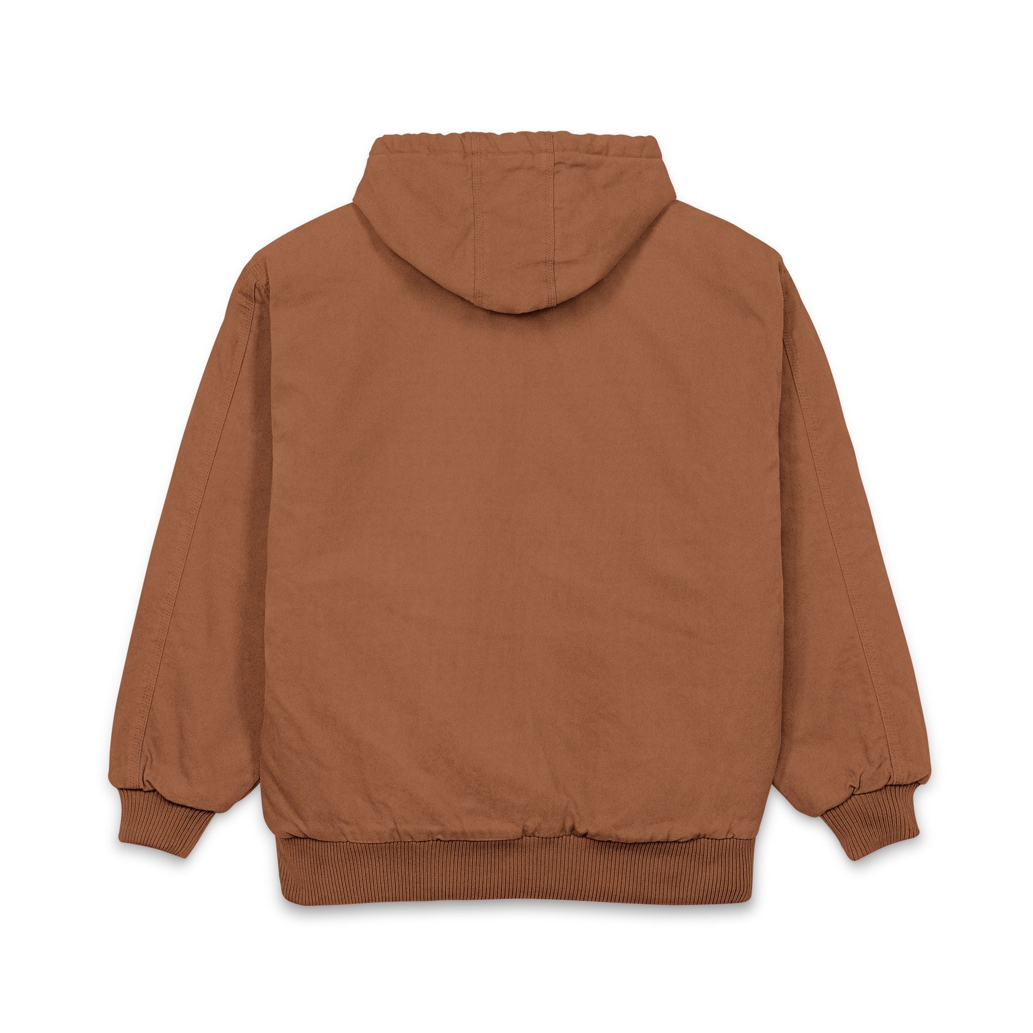 "CypherHornet-Bitcoin" Embroidered Work Jacket — CornerStone Duck Cloth Hooded Coat | Crypto Gift