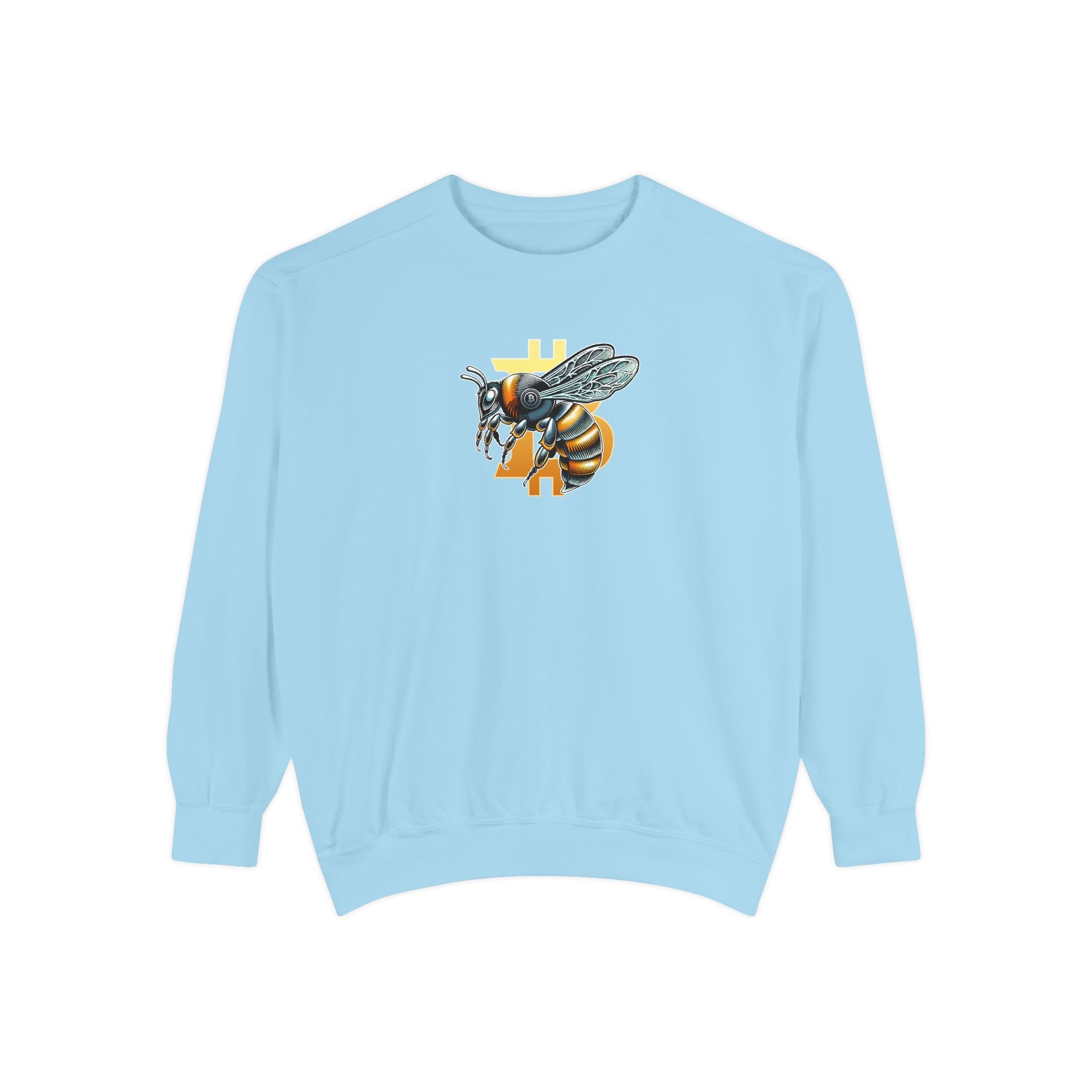 "CypherHornet-Bitcoin" Graphic Sweatshirt — Super High Quality Comfort Color Crewneck | Crypto Gift