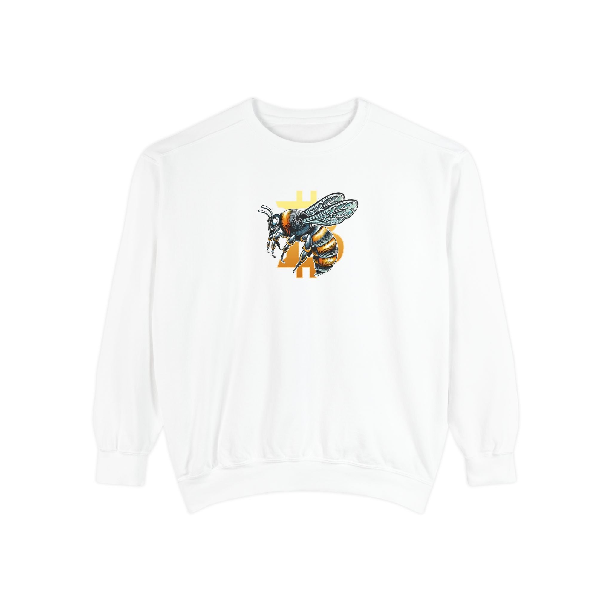 "CypherHornet-Bitcoin" Graphic Sweatshirt — Super High Quality Comfort Color Crewneck | Crypto Gift