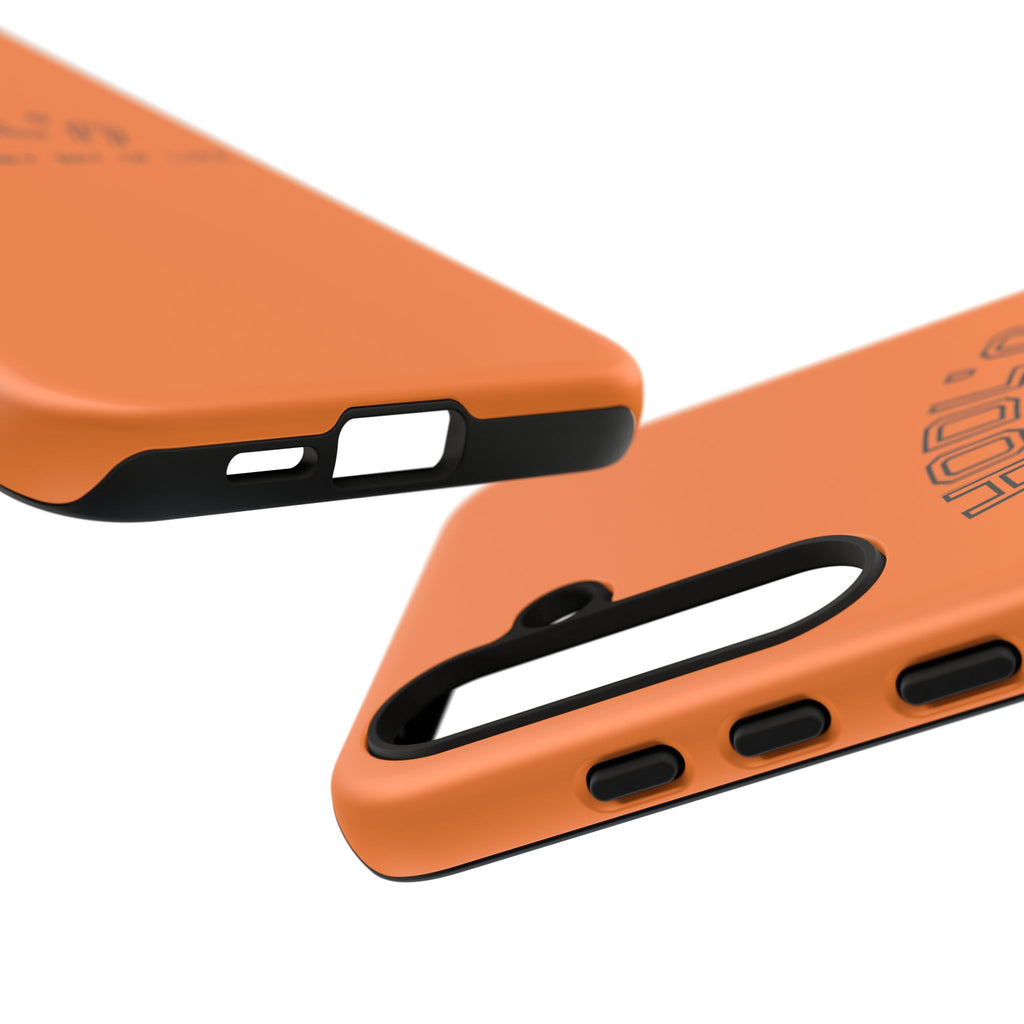 HODL HODL  BTC = HARD-MONEY WAY OF LIFE"  Bitcoin Orange Tough Phone Case | Crypto Gift
