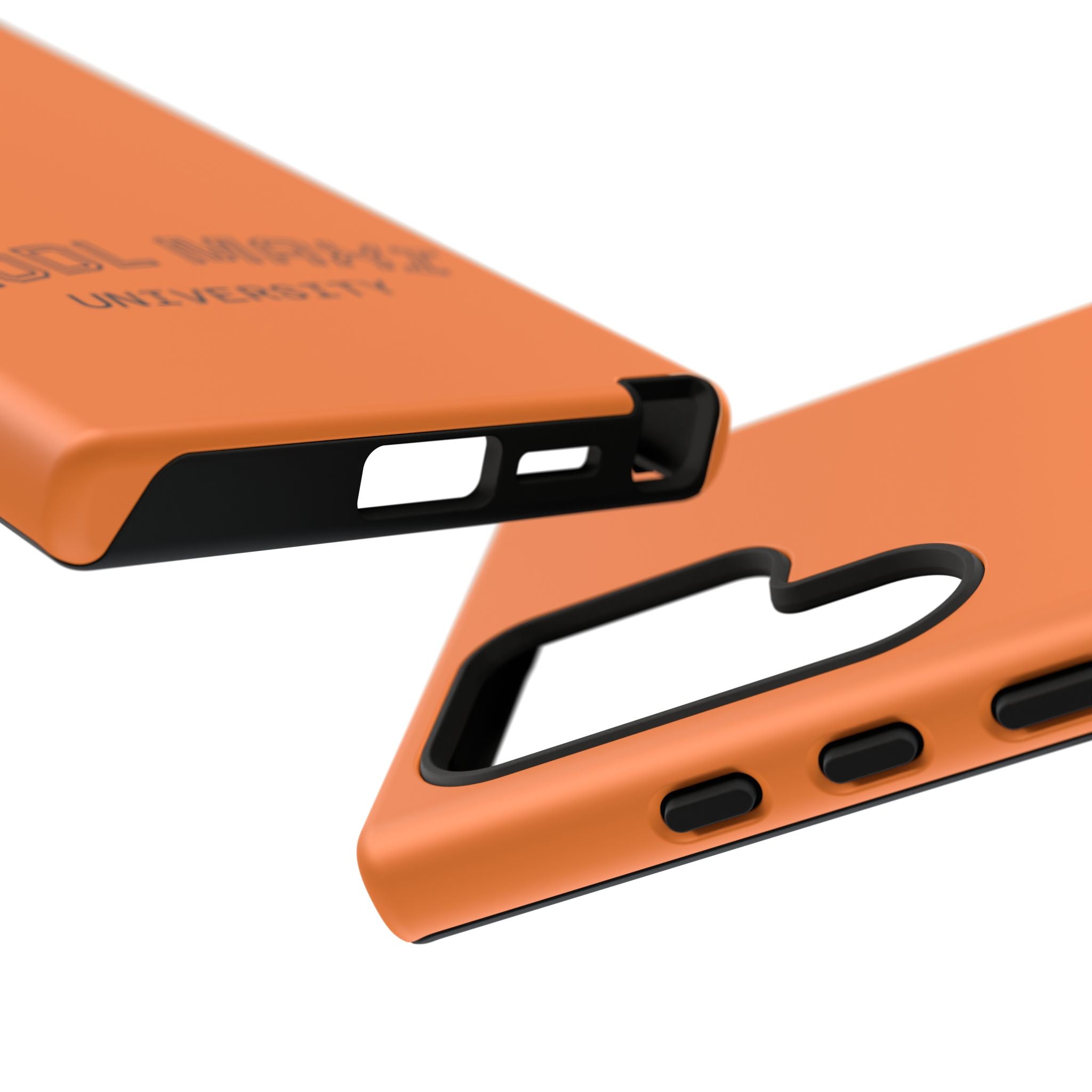 HODL MAXI University Phone Case — Orange Protective Crypto Design