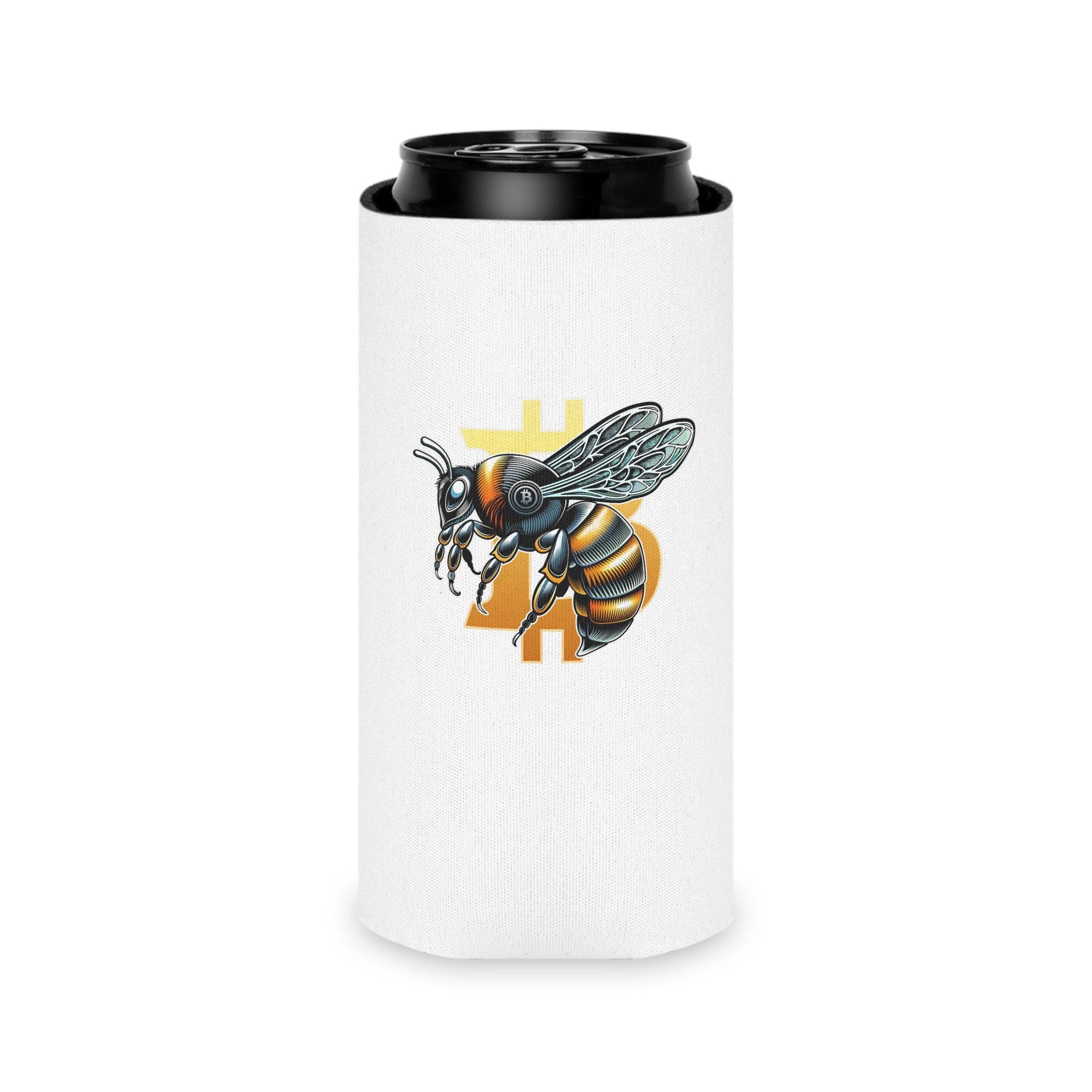 Bitcoin/Cypherhornet - Custom Logo Can Cooler | Insulated Foam Stubby Cooler | Crypto Gift 129