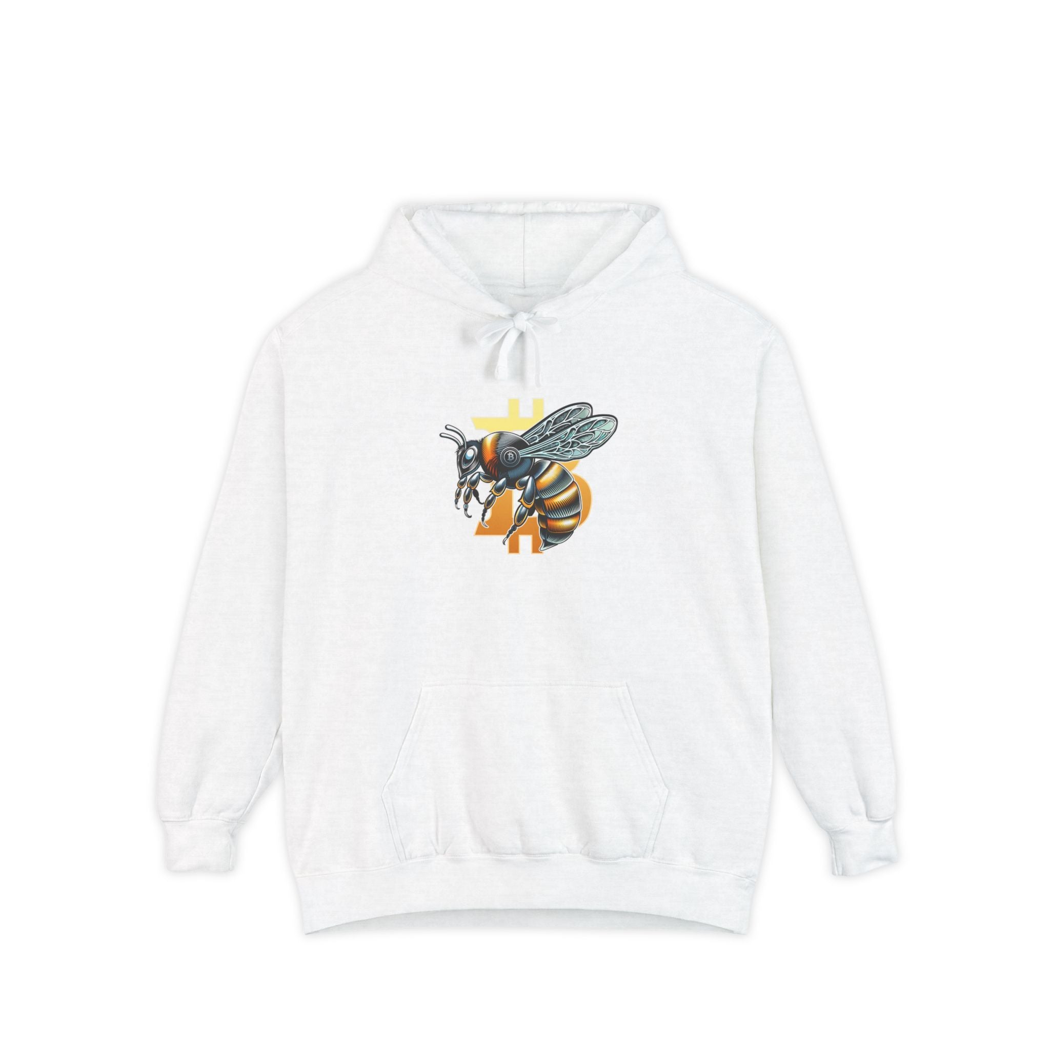 "Bitcoin/CypherHornet - Elemental Money" Bold Logo Custom Graphic Hoodie - HQ Colors Pullover |Crypto Gift 50