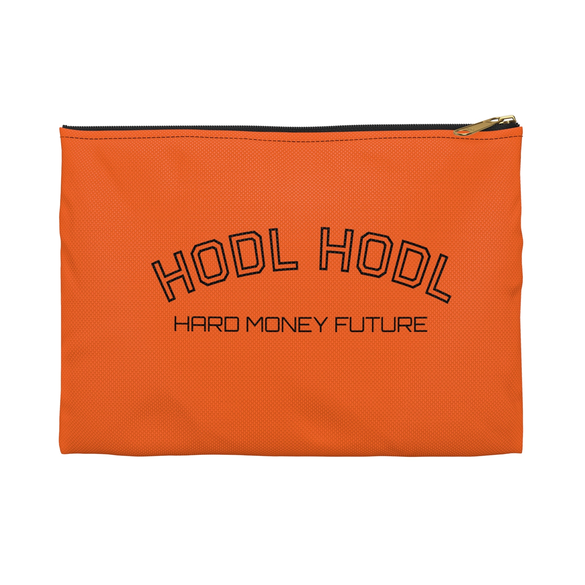 "HODL HODL  * HARD MONEY FUTURE - HARD MONEY LIVING" | Bitcoin Accessory and Coin Pouch  | Crypto Gift 147