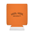 HODL HODL University Can Cooler Sleeve — Orange Neoprene Beer Can Koozie