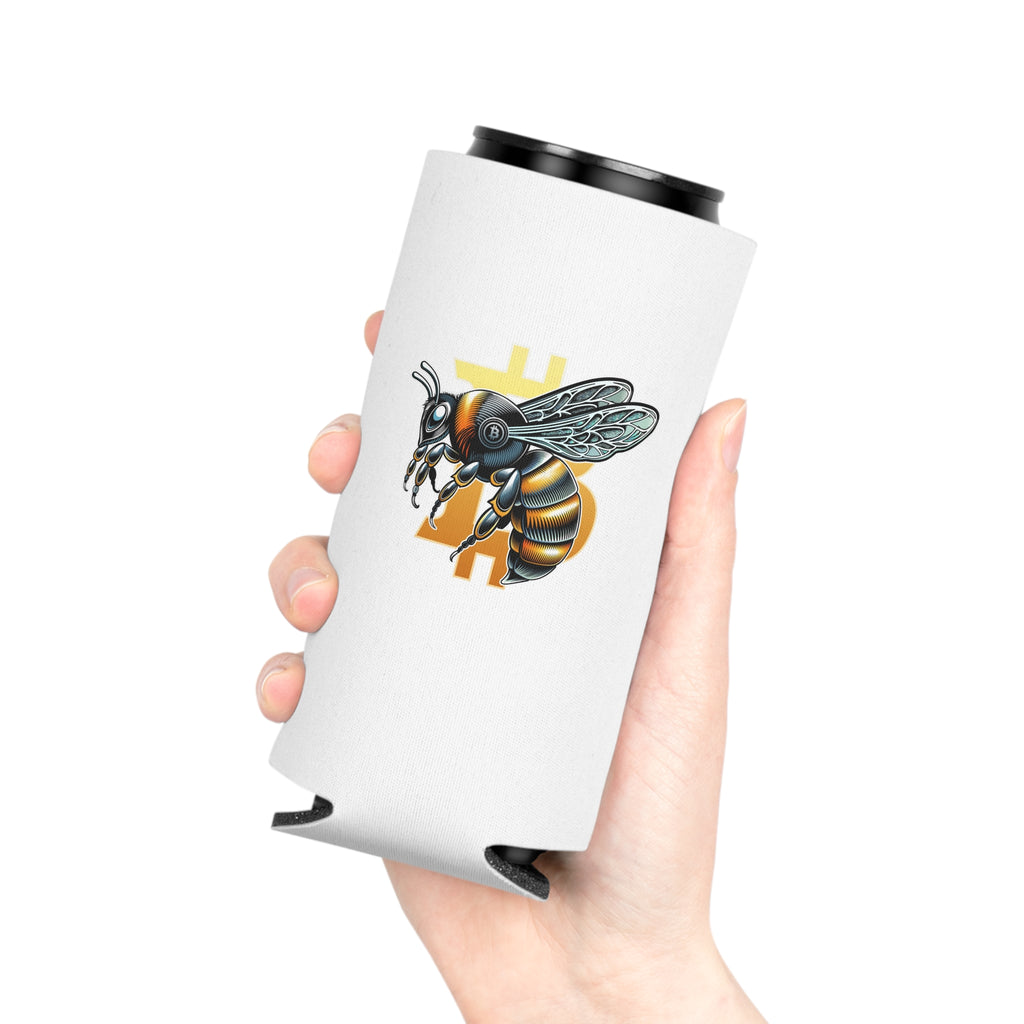 Bitcoin/Cypherhornet - Custom Logo Can Cooler | Insulated Foam Stubby Cooler | Crypto Gift 129