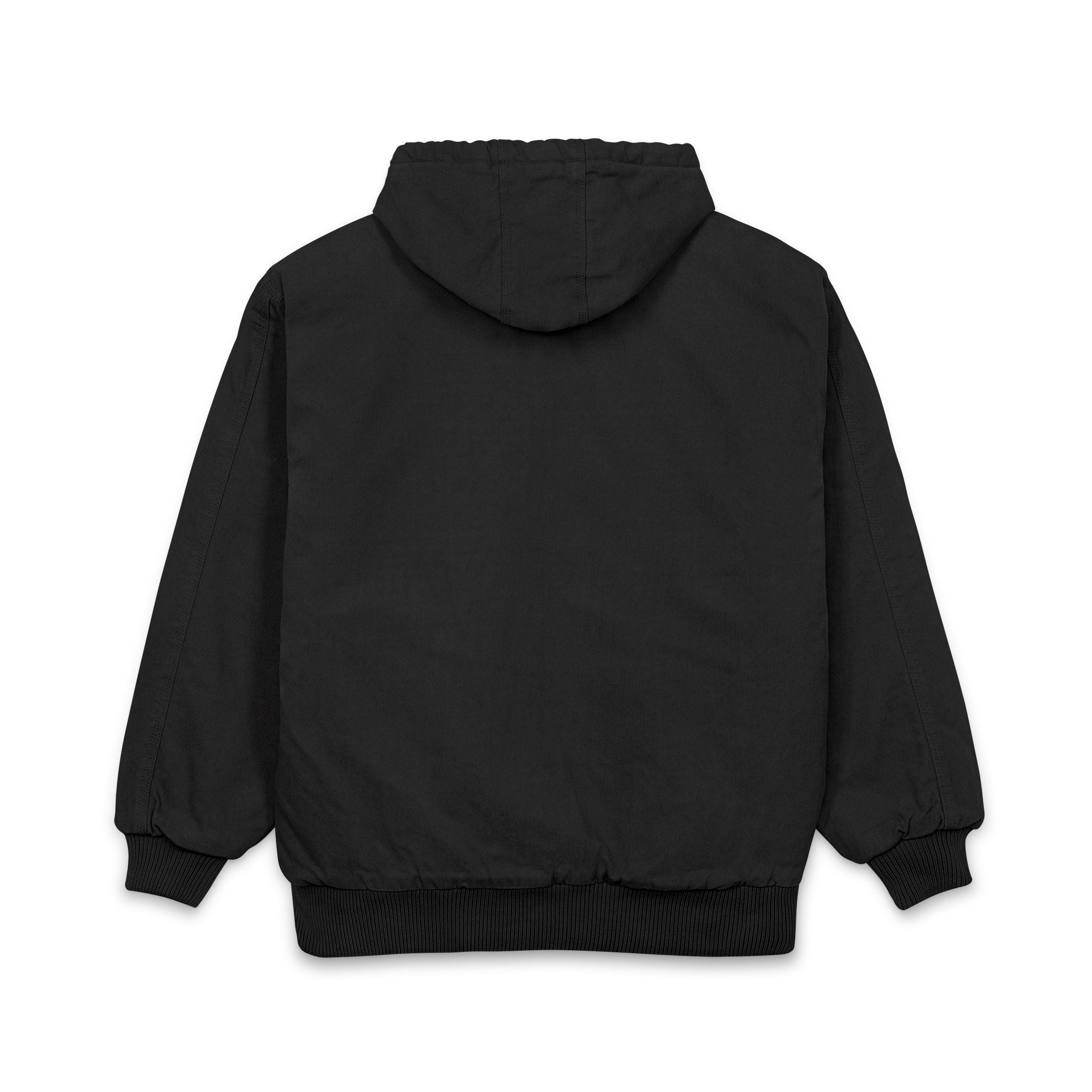 "CypherHornet-Bitcoin" Embroidered Work Jacket — CornerStone Duck Cloth Hooded Coat | Crypto Gift