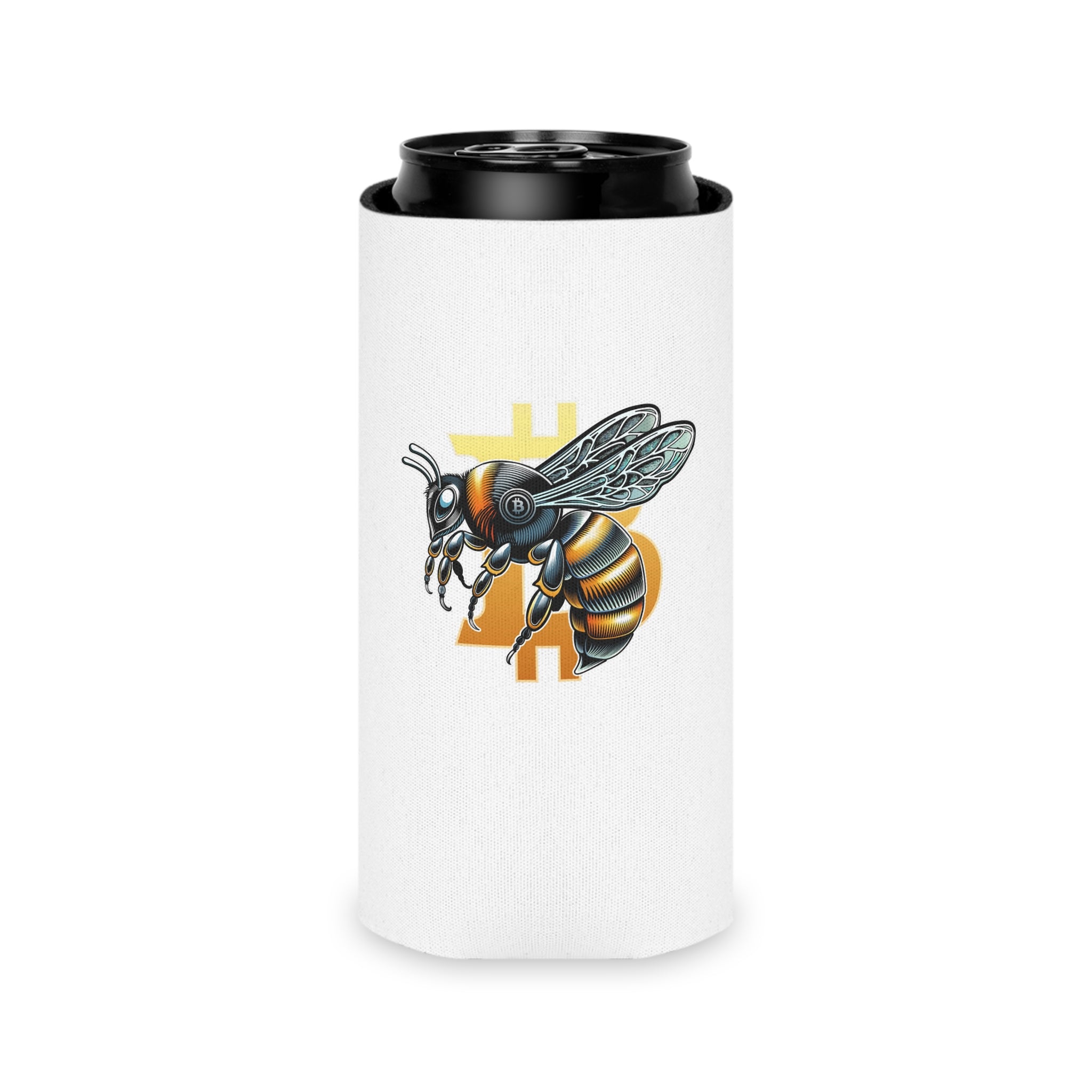 Bitcoin/Cypherhornet - Custom Logo Can Cooler | Insulated Foam Stubby Cooler | Crypto Gift 129