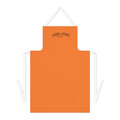 "HODL HODL" - University Apron — 'Hood Hood' Orange Graphic Kitchen Apron