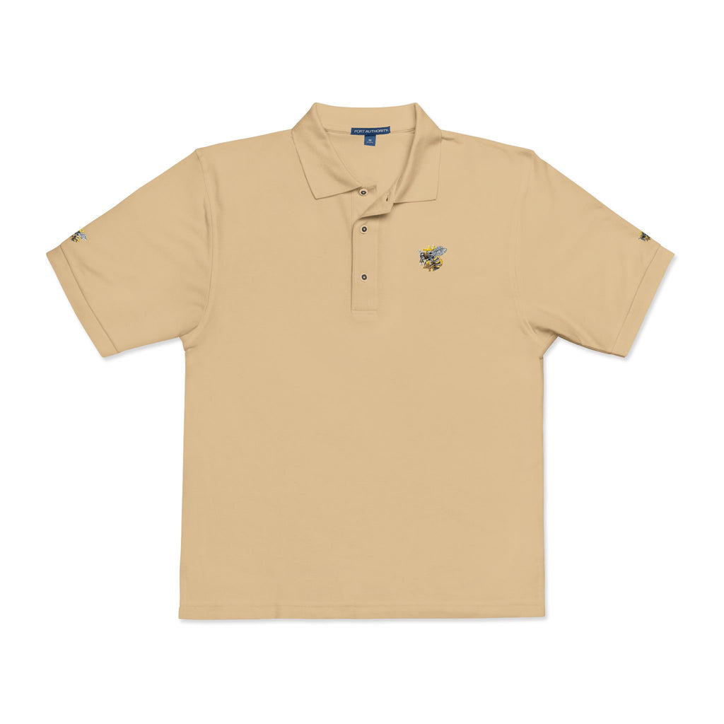 Bitcoin/CypherHornet | Custom Embroidered, Discrete Scale,  Port Authority Coastal Turtle Polo | Clubhouse Wear | Crypto Gift 171