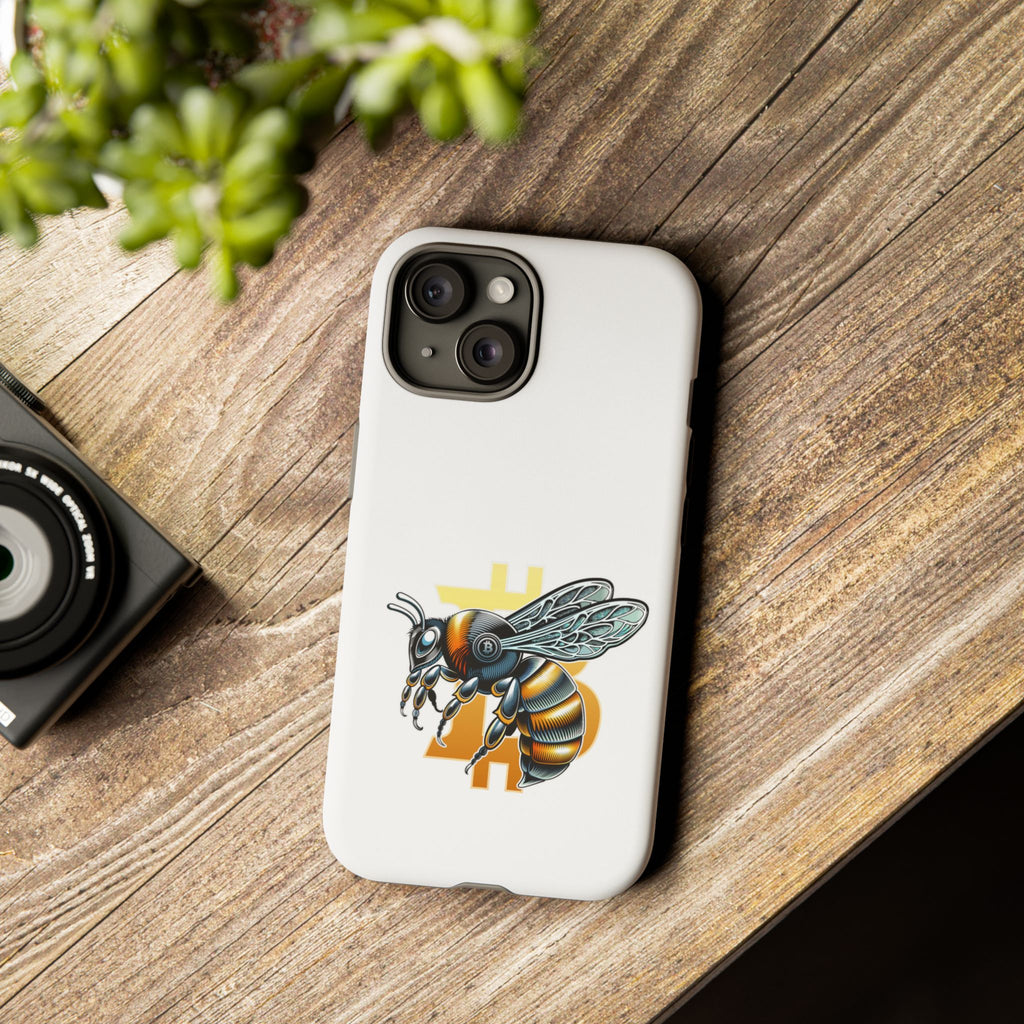"CypherHornet-Bitcoin" Phone Case — Crypto Honeycomb Protective Tough Case | Crypto Gift