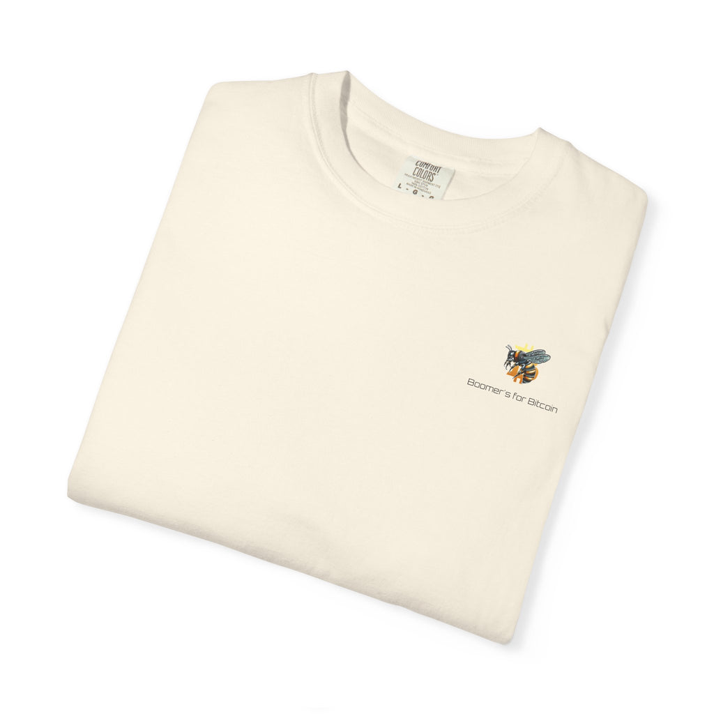 Bitcoin/CypherHornet "Boomer's for Bitcoin" | Comfy HQ Comfort Colors Custom Graphic T-Shirt | Crypto Gift #S100b