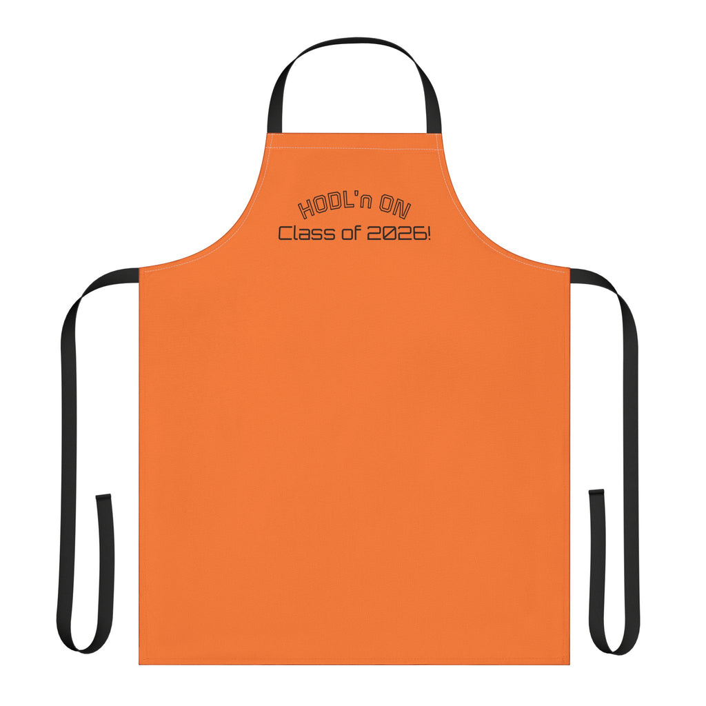 "HODL'n' ON  Class of 2026!" - Fun Bitcoin BBQ & Grill Cooking Apron | Crypto Gift 41