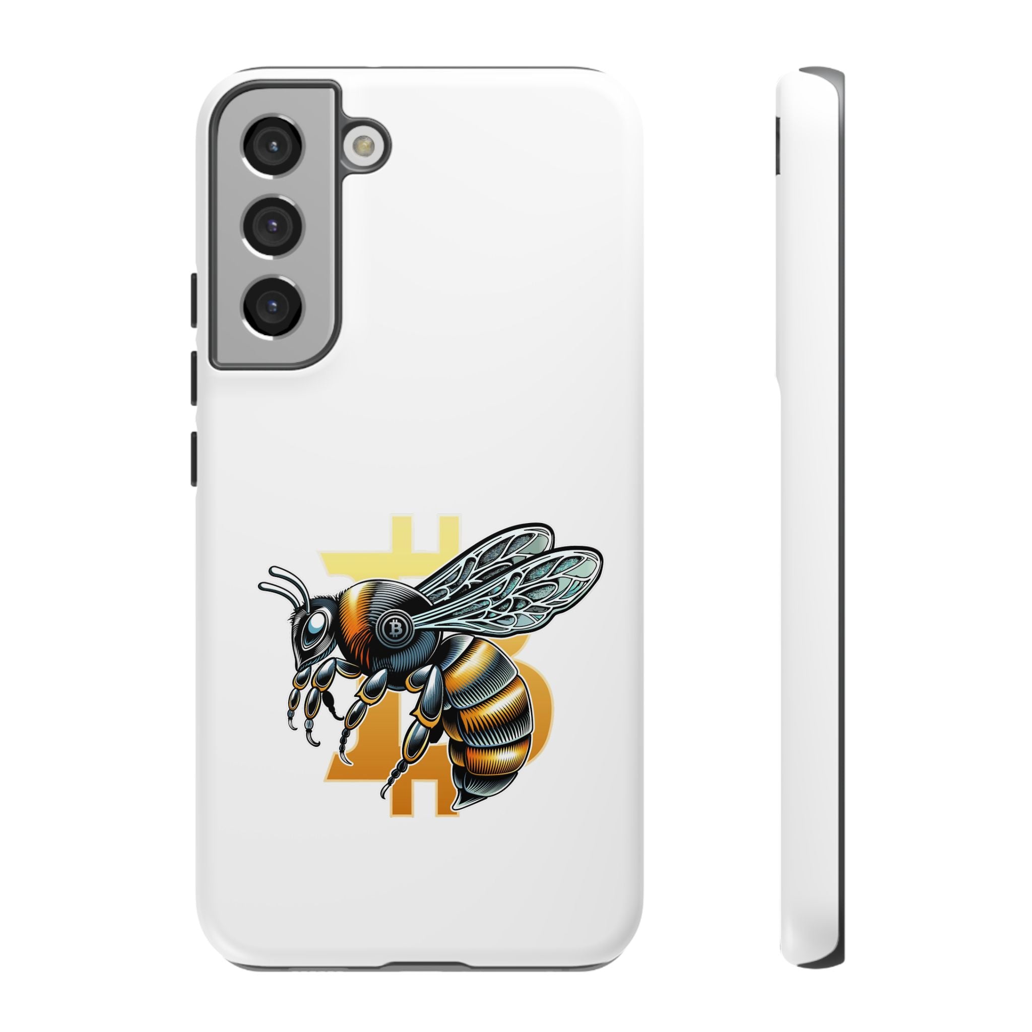 "CypherHornet-Bitcoin" Phone Case — Crypto Honeycomb Protective Tough Case | Crypto Gift
