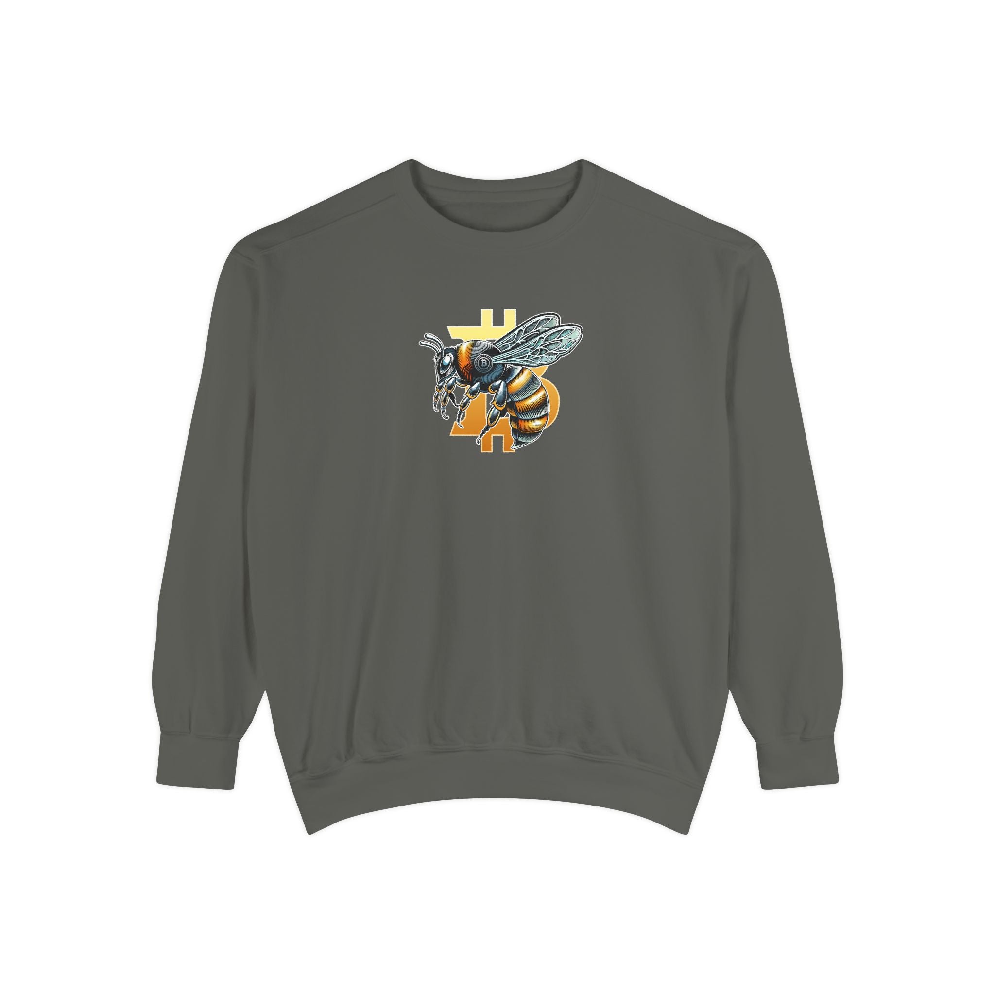 "CypherHornet-Bitcoin" Graphic Sweatshirt — Super High Quality Comfort Color Crewneck | Crypto Gift