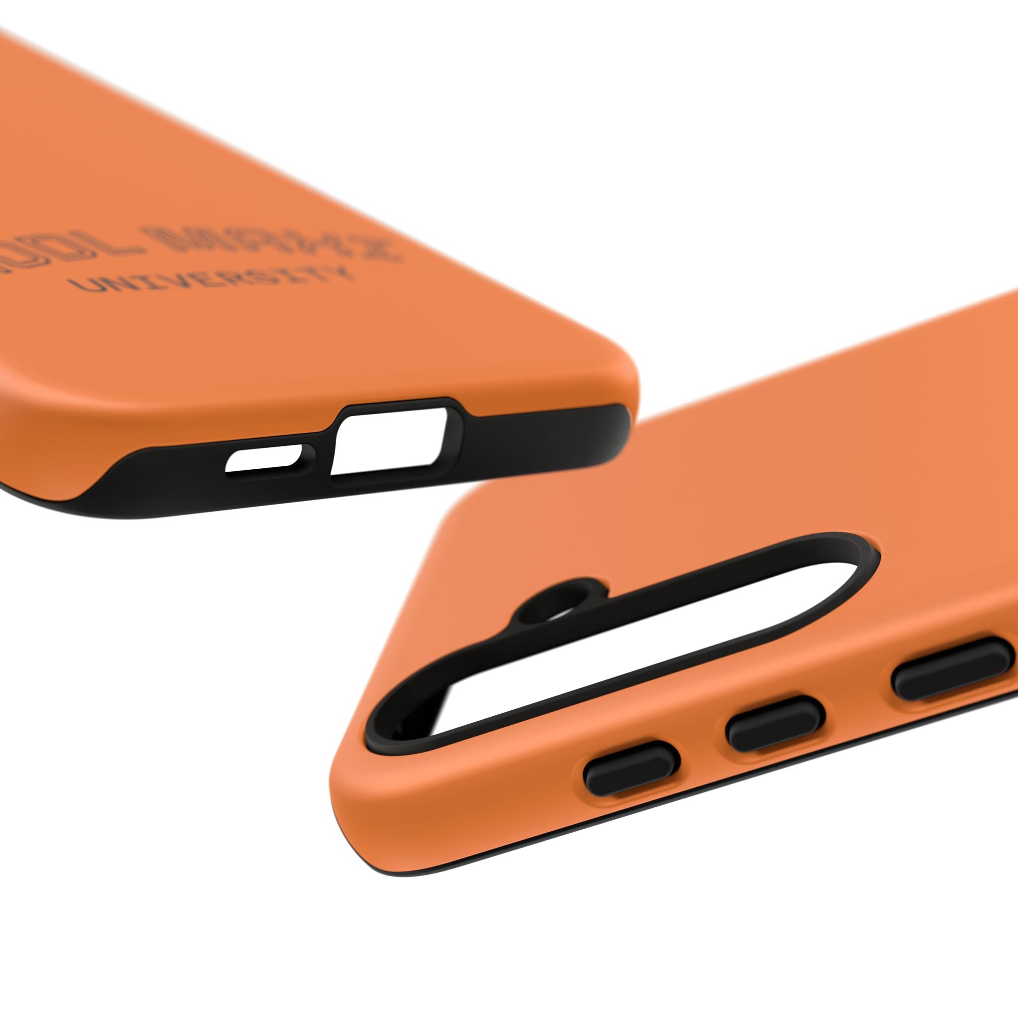 HODL MAXI University Phone Case — Orange Protective Crypto Design