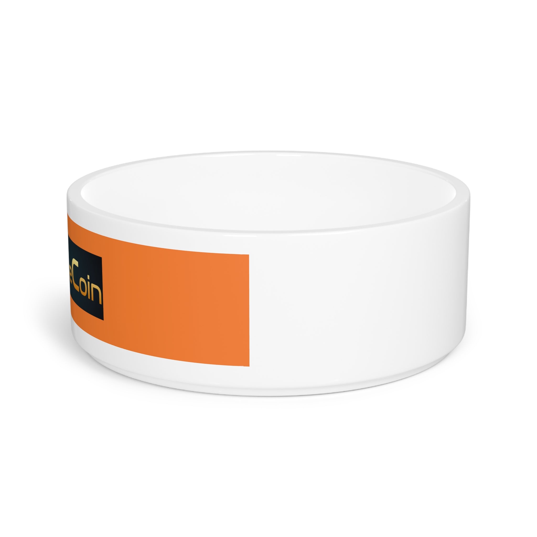 "CypherHornet-Bitcoin",  BeTheCoin Orange Pet Bowl — Crypto-Themed Dog & Cat Feeding Bowl | Crypto Gift