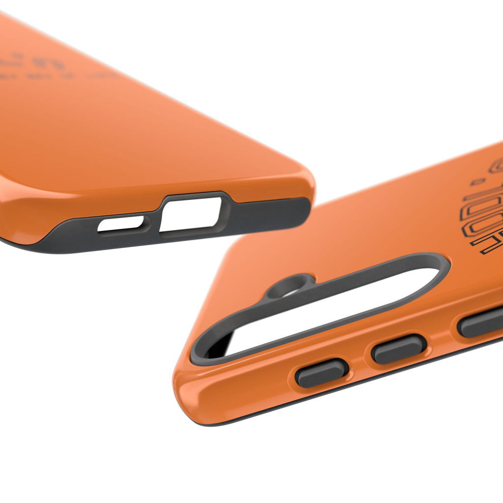 HODL HODL  BTC = HARD-MONEY WAY OF LIFE"  Bitcoin Orange Tough Phone Case | Crypto Gift