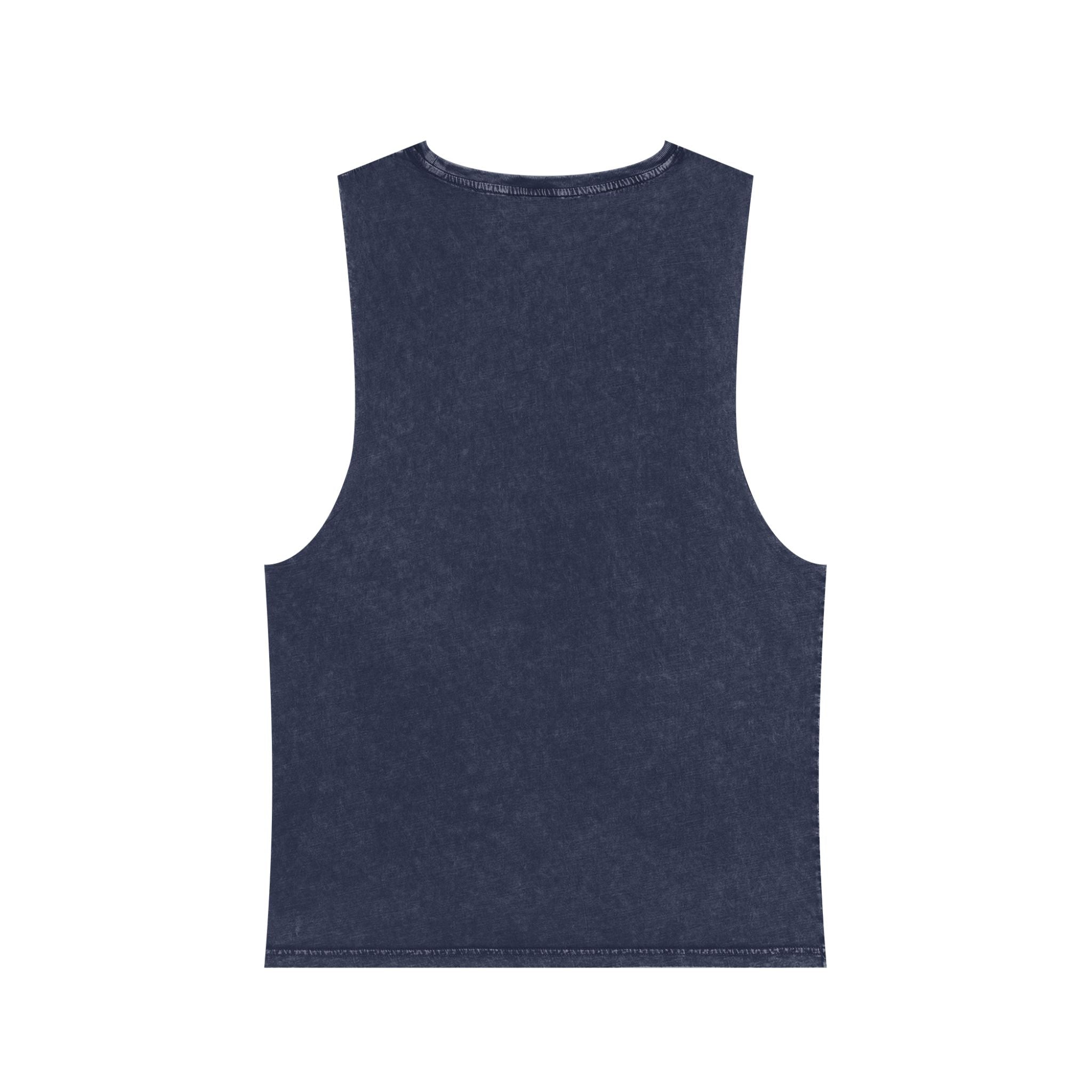 Bitcoin/CypherHornet" Bold Logo - Unisex Moon Harbor Stonewash Deep Underarm Tank Top | Crypto Gift 13