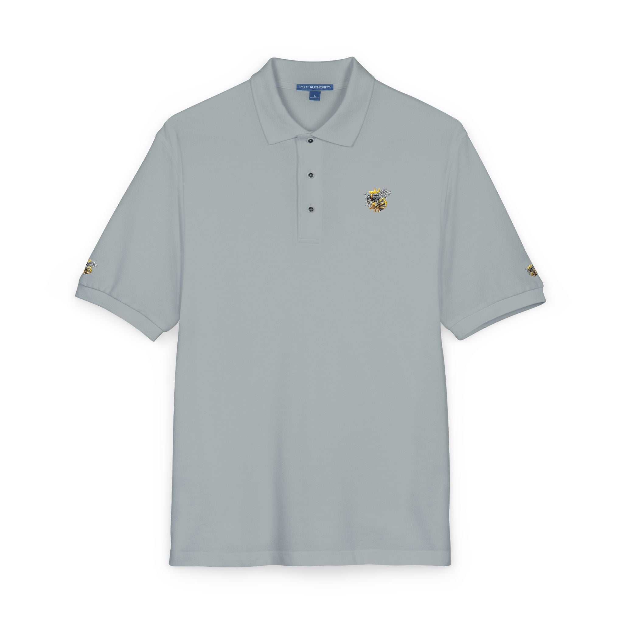 Bitcoin/CypherHornet | Custom Embroidered, Discrete Scale,  Port Authority Coastal Turtle Polo | Clubhouse Wear | Crypto Gift 171