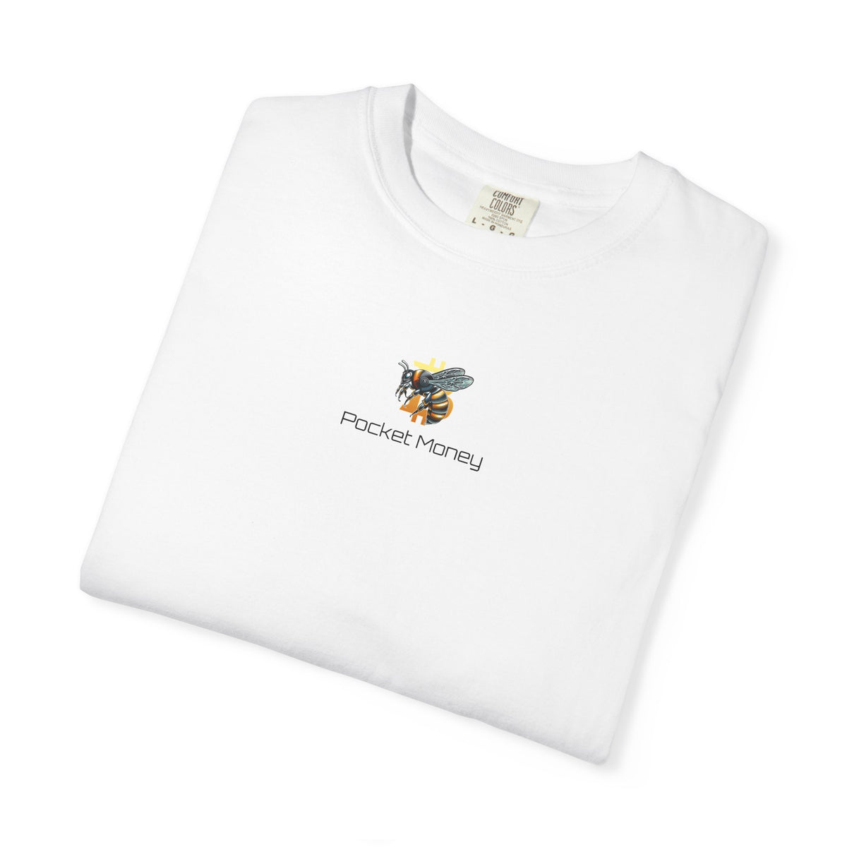 Bitcoin/CypherHornet "Pocket Money" | Comfy HQ Comfort Colors Custom Graphic T-Shirt | Crypto Gift #S164