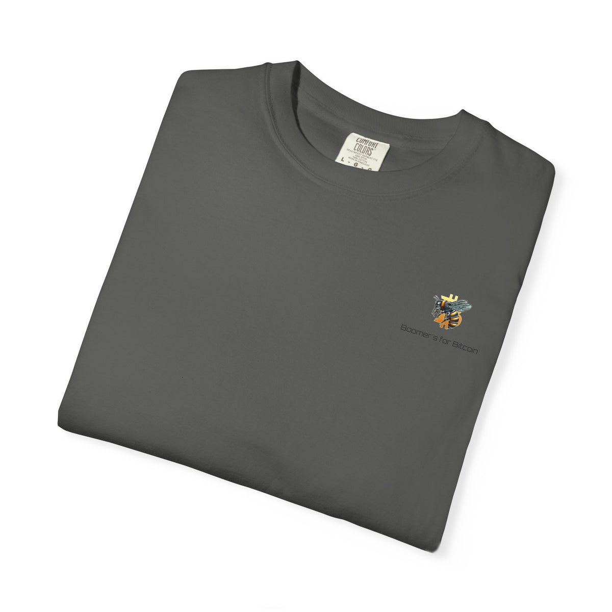 Bitcoin/CypherHornet "Boomer's for Bitcoin" | Comfy HQ Comfort Colors Custom Graphic T-Shirt | Crypto Gift #S100b
