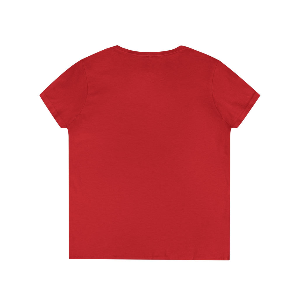 Bitcoin/Cypher Hornet - Pocket Money - Ladies V-Neck Tee - Funny Retro Text | Crypto Gift 120b