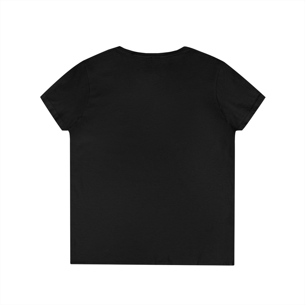 Bitcoin/Cypher Hornet - Pocket Money - Ladies V-Neck Tee - Funny Retro Text | Crypto Gift 120b