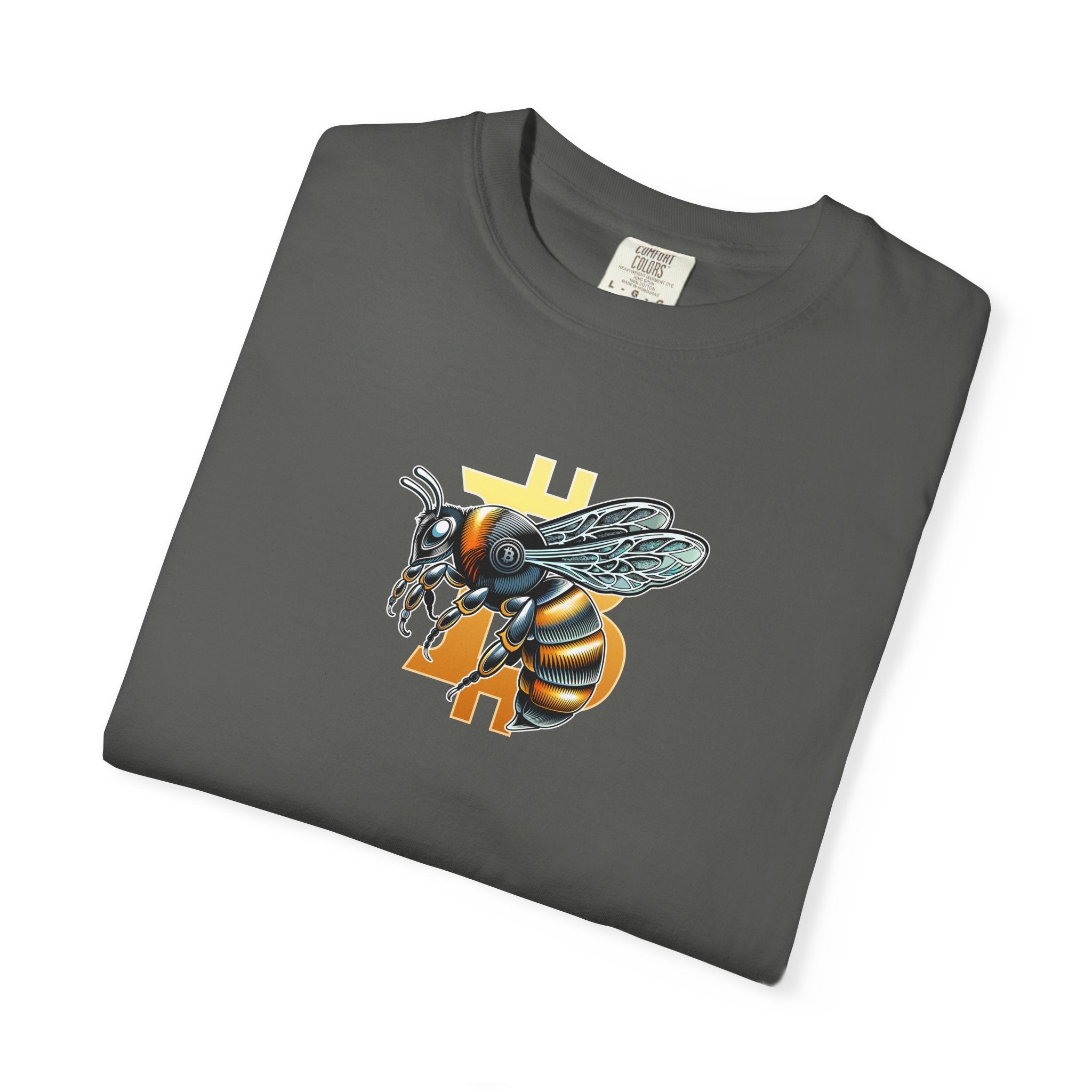 "Bitcoin/CypherHornet" Bold Logo Graphic T-Shirt — Comfort Color Top Quality | Crypto Gift 61
