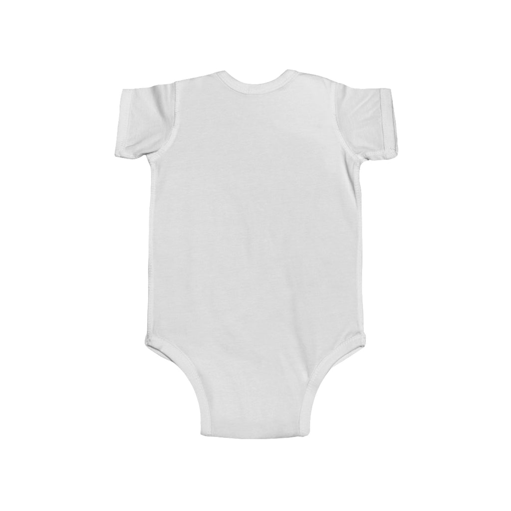 Infant Bitcoin Bee Bodysuit — Cute Crypto Baby Onesie