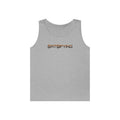 SATSIFYING -  Bitcoin Graphic Bleed Sassy Tank Top — Minimal Modern Logo Summer Muscle Tee | Crypto Gift 98