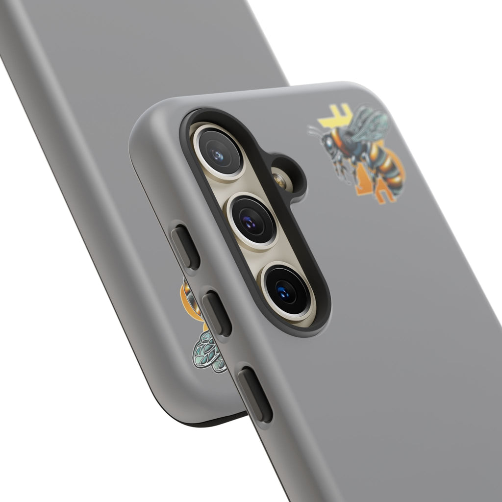 "CypherHornet-Bitcoin" Tough Phone Case — Protective Hard Shell Case with Honeycomb Accent | Crypto Gift