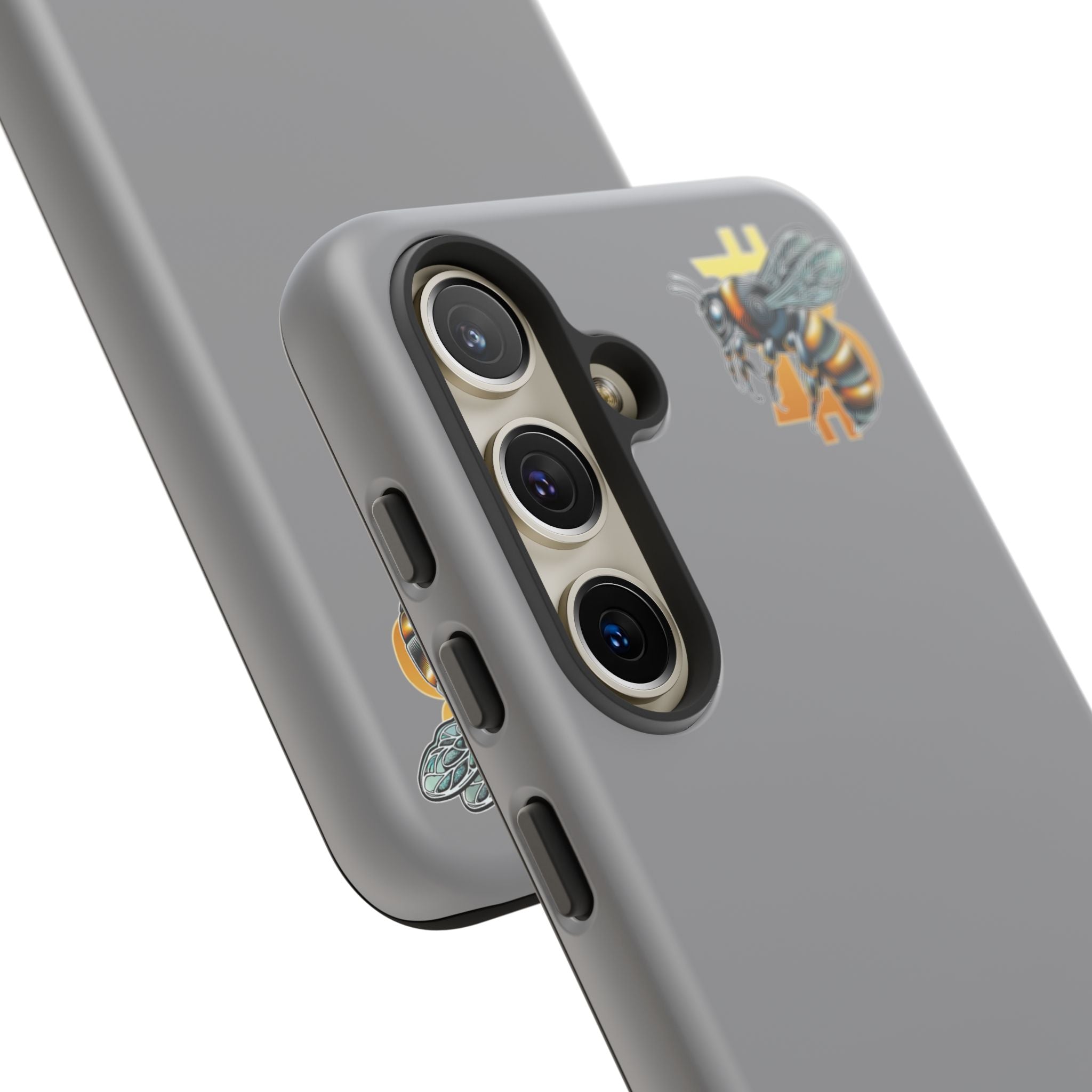 "CypherHornet-Bitcoin" Tough Phone Case — Protective Hard Shell Case with Honeycomb Accent | Crypto Gift