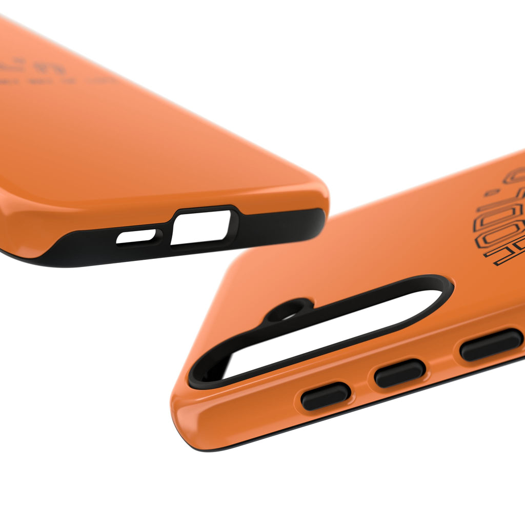 HODL HODL  BTC = HARD-MONEY WAY OF LIFE"  Bitcoin Orange Tough Phone Case | Crypto Gift