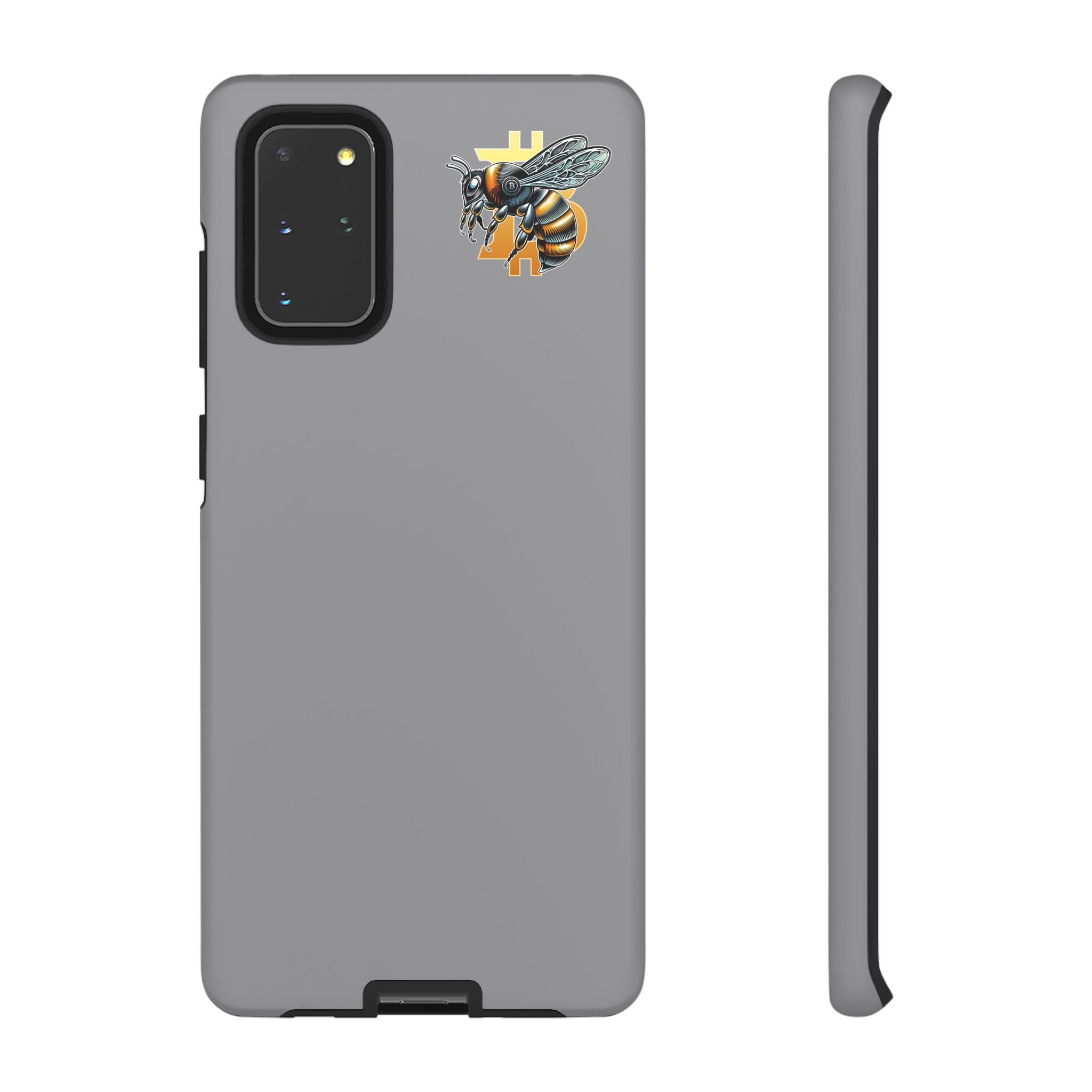 "CypherHornet-Bitcoin" Tough Phone Case — Protective Hard Shell Case with Honeycomb Accent | Crypto Gift