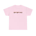 SATSIFYING Minimalist Graphic Bleed Tee — Sassy Futuristic Tech Typography T-Shirt | Crypto Gift 93