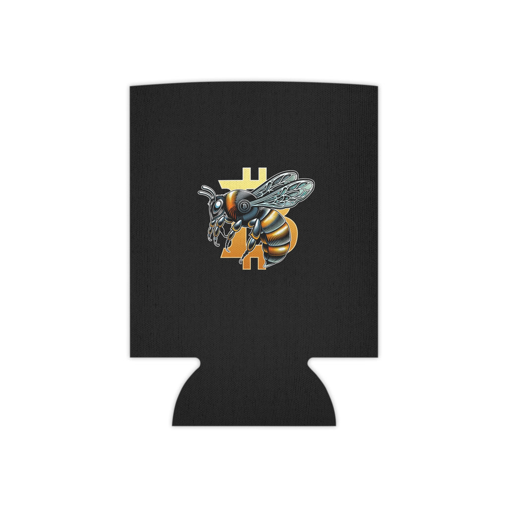 Bitcoin/Cypherhornet - Custom Logo Can Cooler | Black Insulated Foam Stubby Cooler | Crypto Gift 127