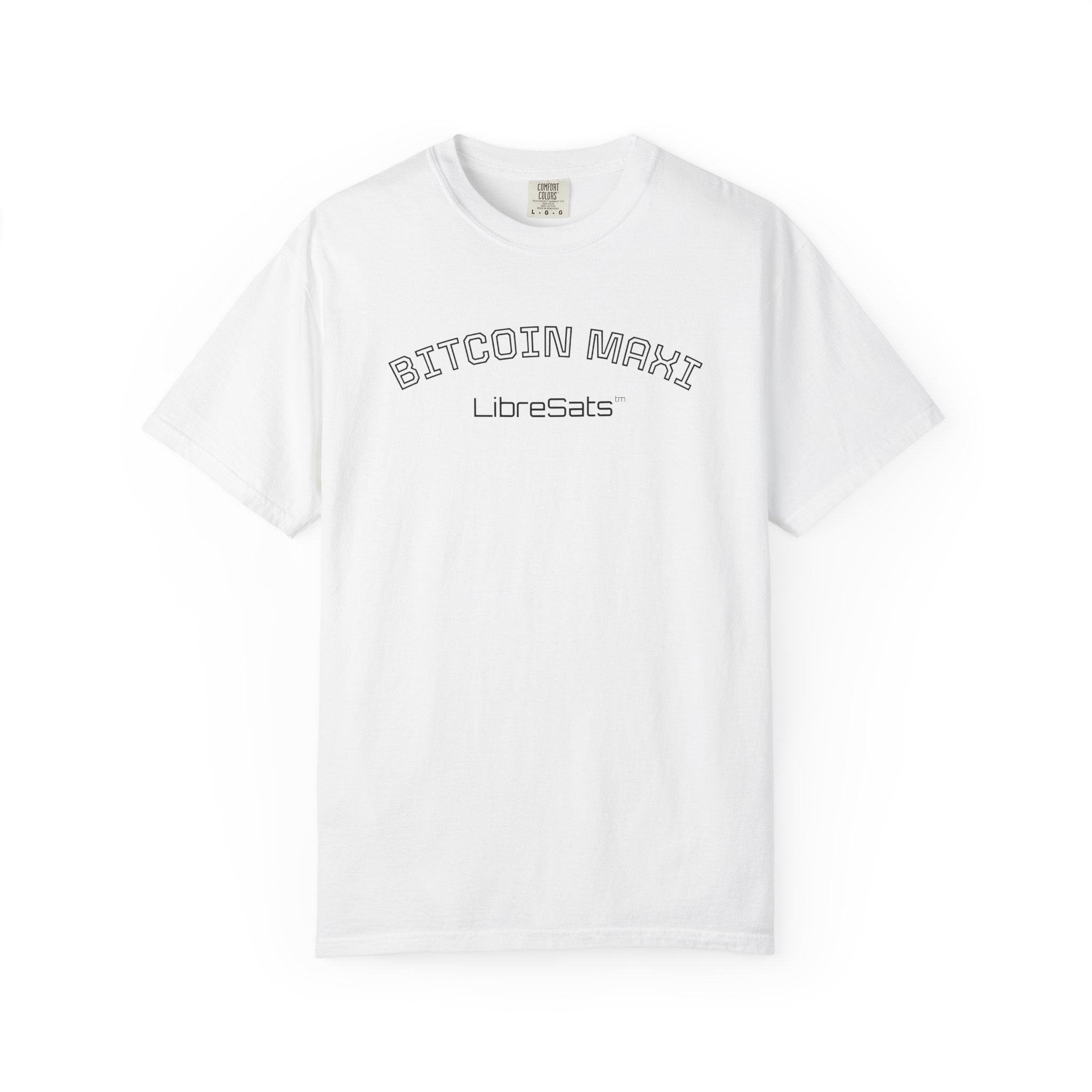 "BITCOIN MAXI  LibreSats" Bitcoin Top Quality Custom Comfort T-Shirt | Crypto Gift