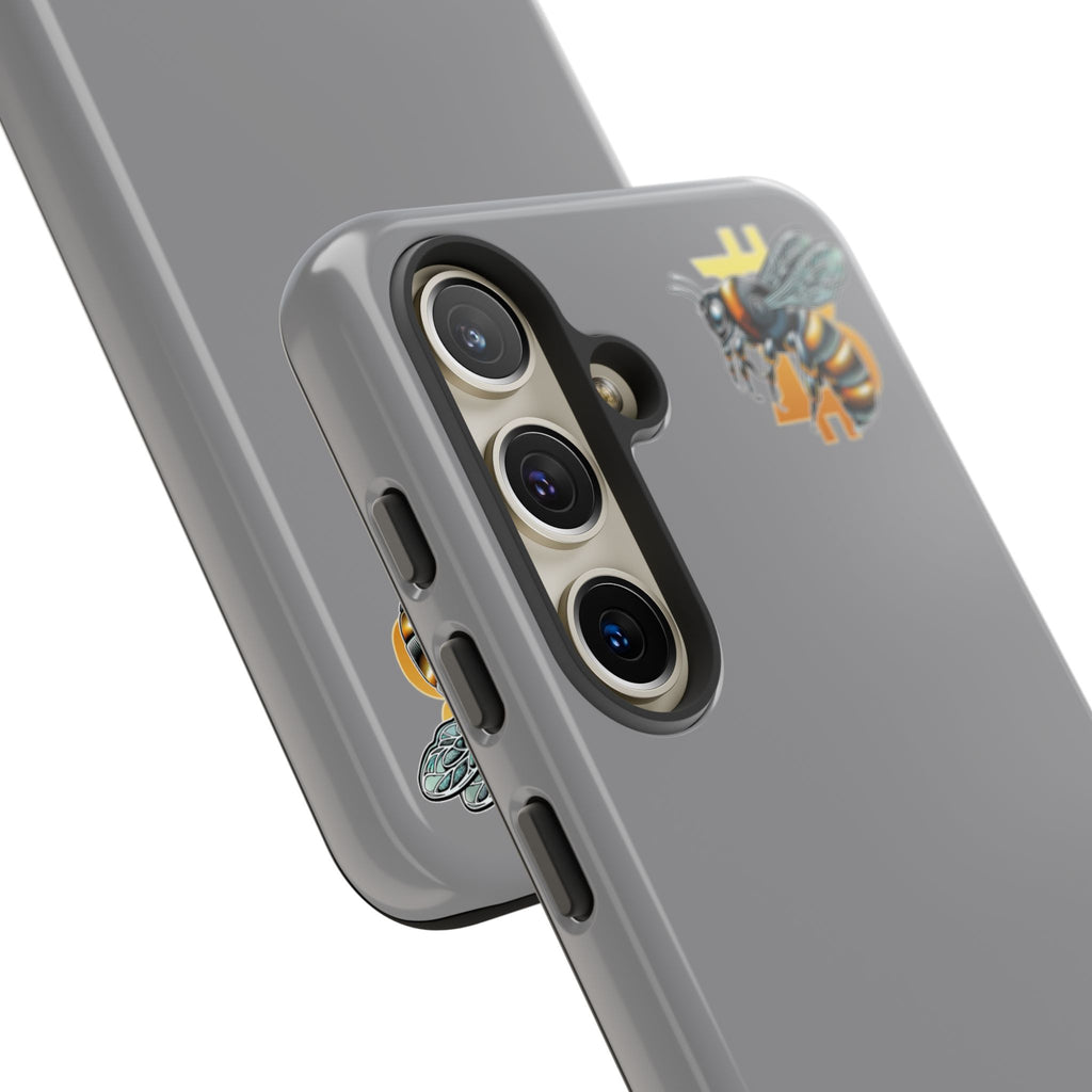 "CypherHornet-Bitcoin" Tough Phone Case — Protective Hard Shell Case with Honeycomb Accent | Crypto Gift