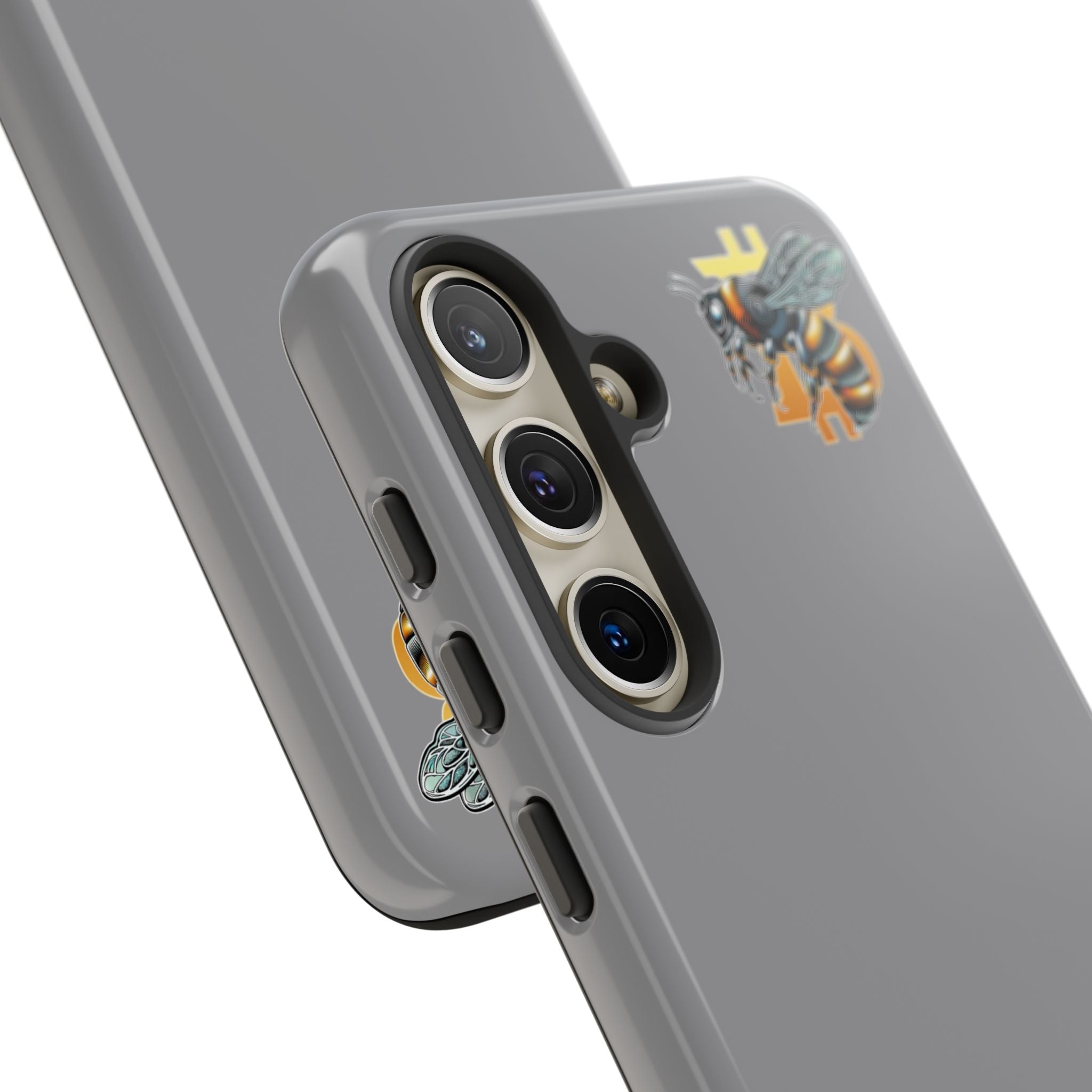 "CypherHornet-Bitcoin" Tough Phone Case — Protective Hard Shell Case with Honeycomb Accent | Crypto Gift