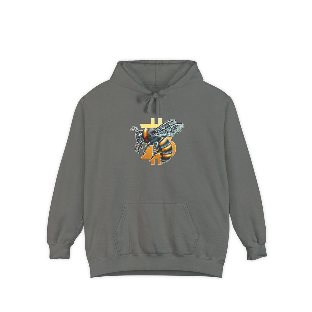 "Bitcoin/CypherHornet - Elemental Money" Bold Logo Custom Graphic Hoodie - HQ Colors Pullover |Crypto Gift 50