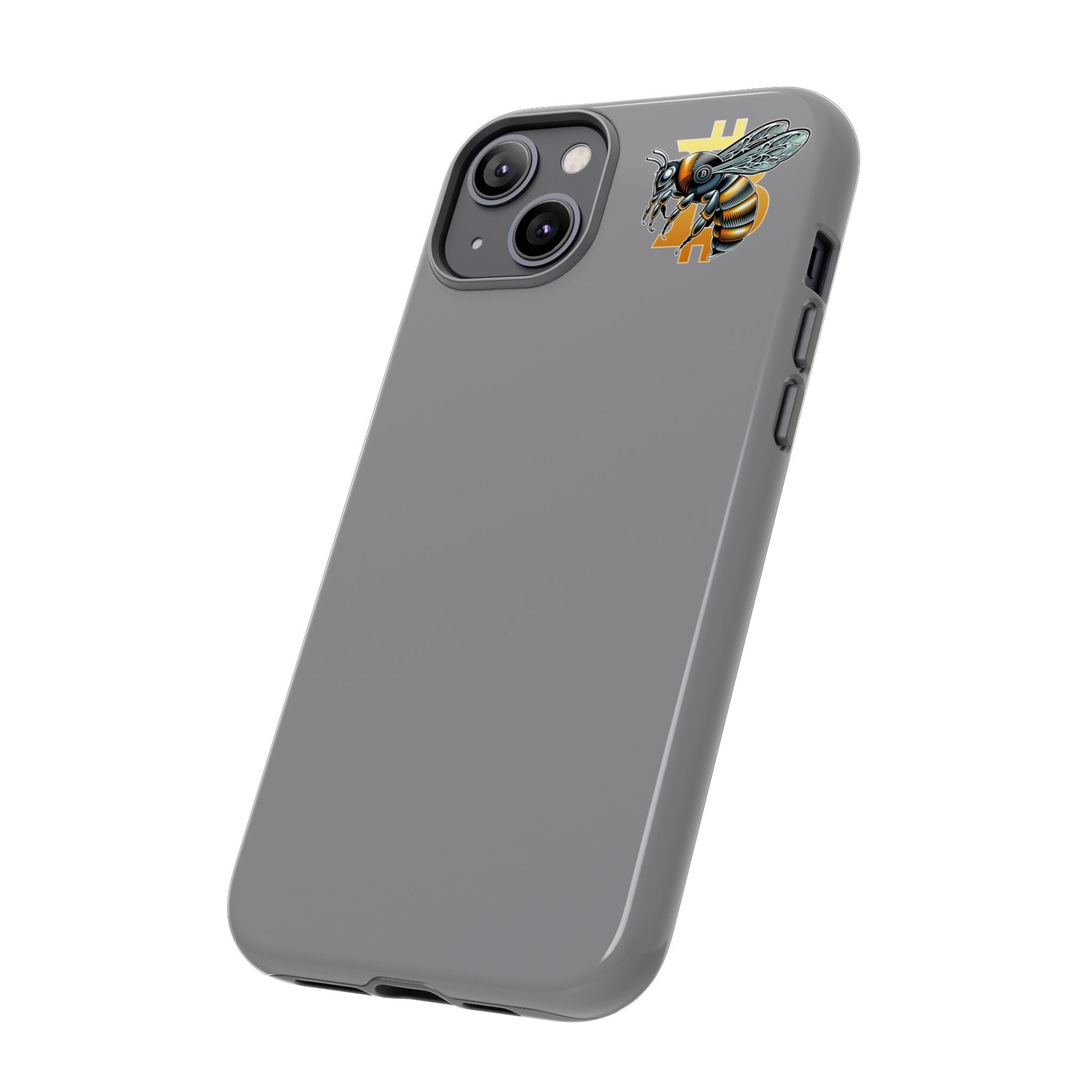 "CypherHornet-Bitcoin" Tough Phone Case — Protective Hard Shell Case with Honeycomb Accent | Crypto Gift