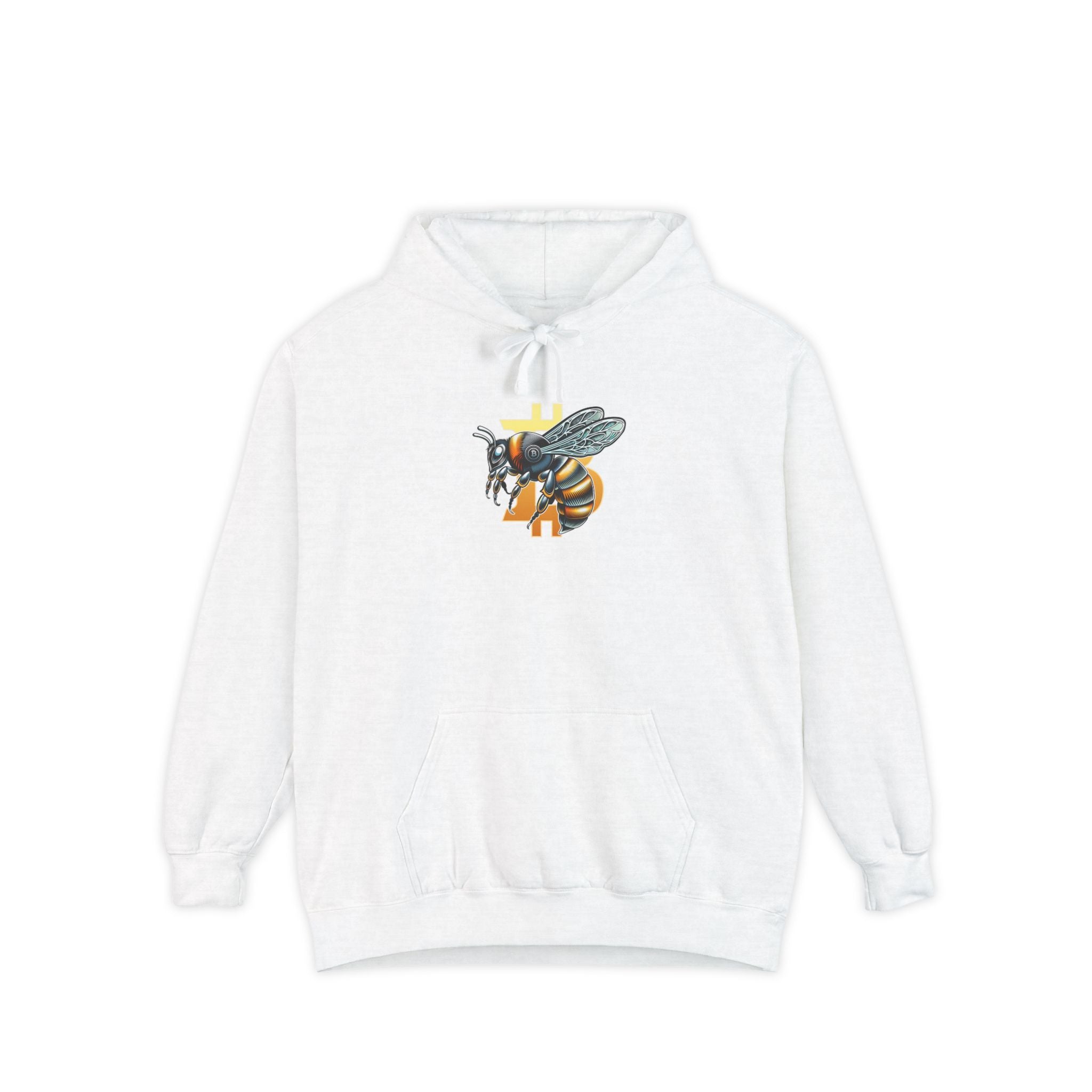 CypherHornet-Bitcoin Pullover Comfort Color Hoodie — Great for lounging, hanging out, dating | Crypto Gift