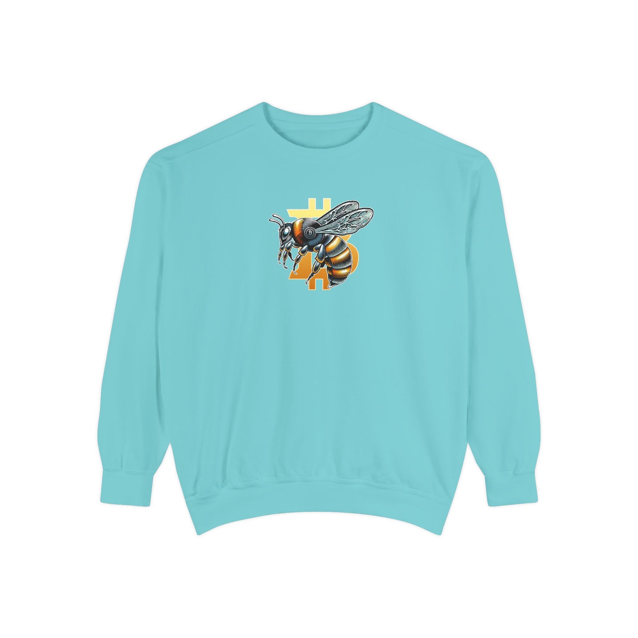 "CypherHornet-Bitcoin" Graphic Sweatshirt — Super High Quality Comfort Color Crewneck | Crypto Gift
