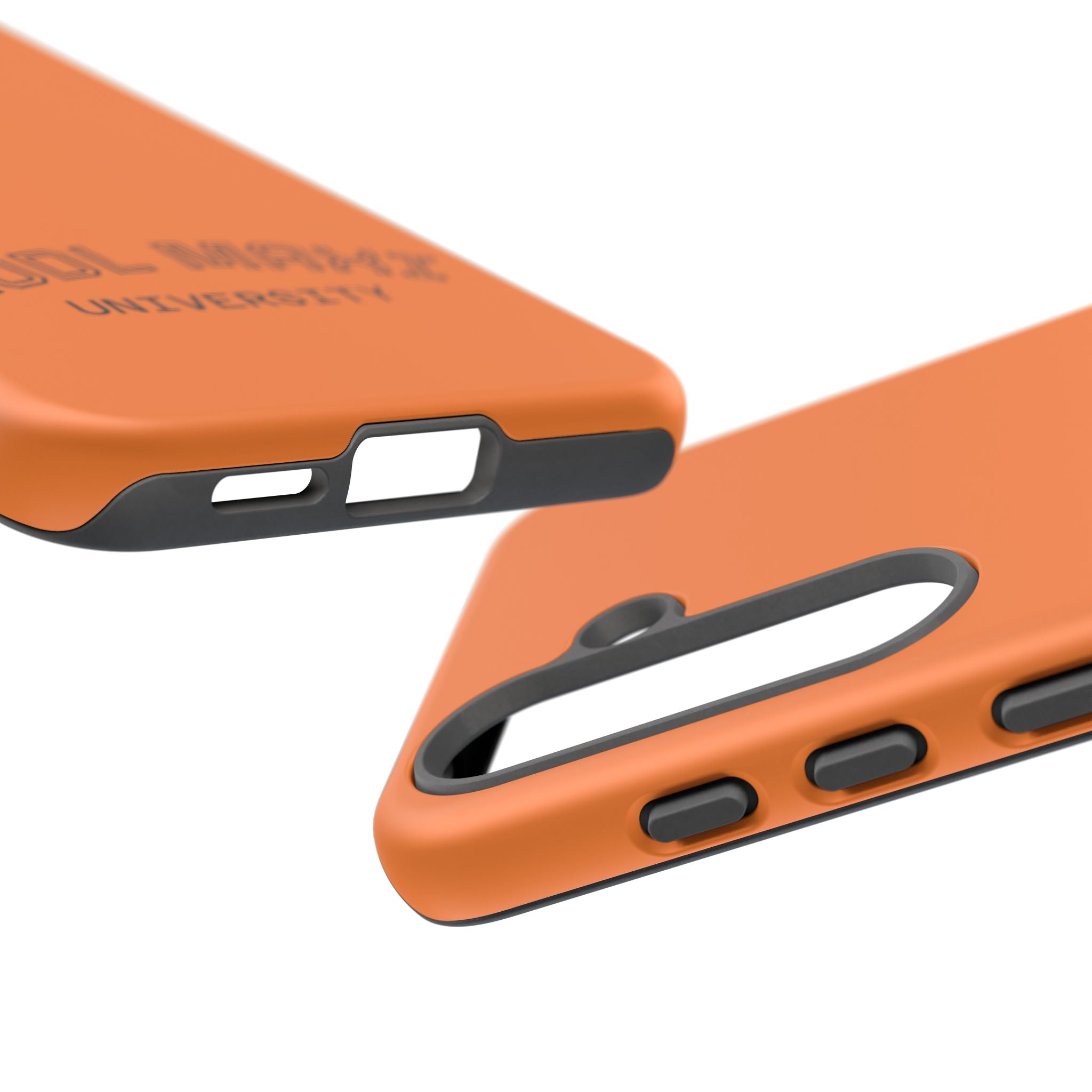 HODL MAXI University Phone Case — Orange Protective Crypto Design