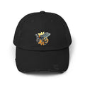 "CypherHornet-Bitcoin" Distressed Unisex Ball Cap |Crypto gift