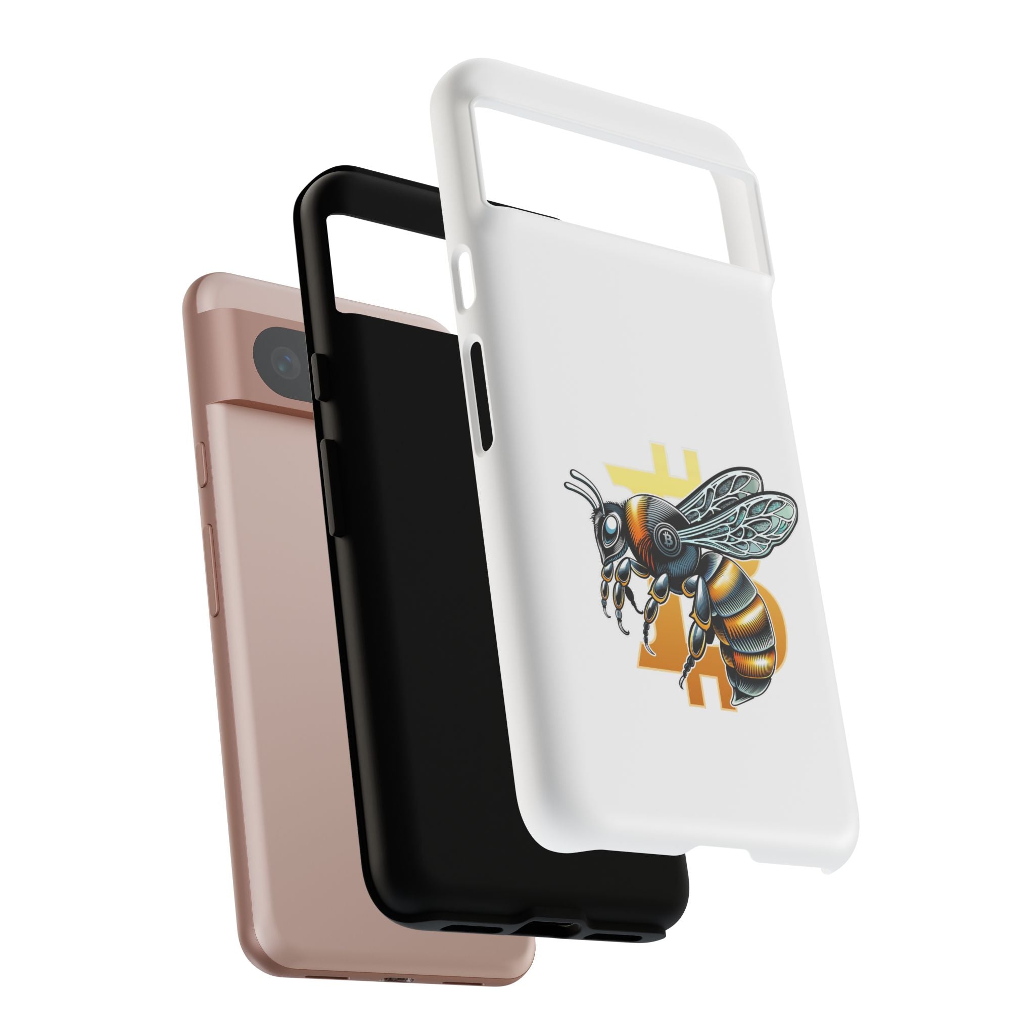"CypherHornet-Bitcoin" Phone Case — Crypto Honeycomb Protective Tough Case | Crypto Gift