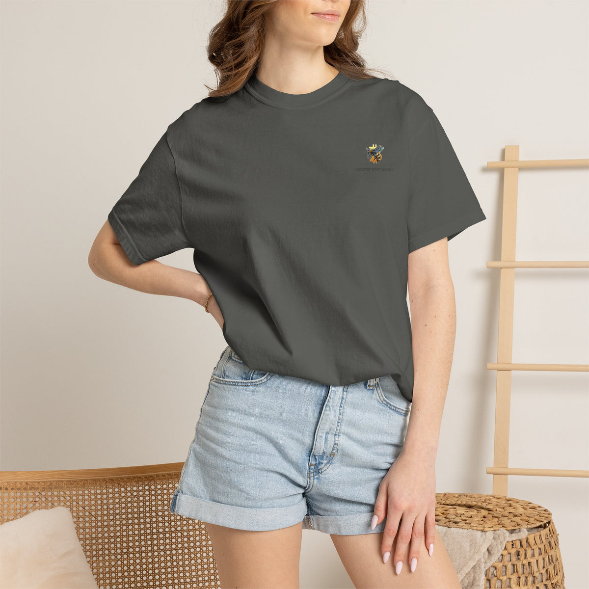 Bitcoin/CypherHornet "Boomer's for Bitcoin" | Comfy HQ Comfort Colors Custom Graphic T-Shirt | Crypto Gift #S100b